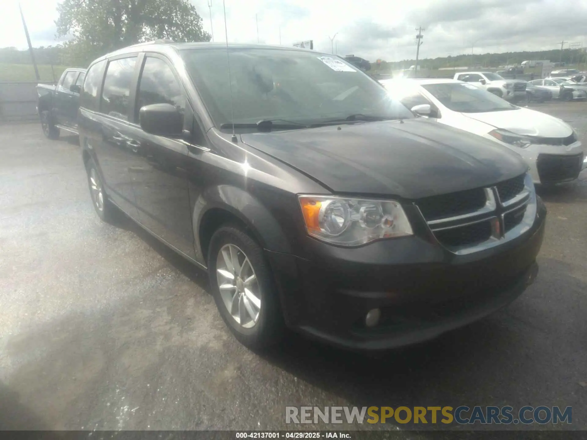 1 fotografías del automóvil dañado 2C4RDGCG0KR718346 DODGE GRAND CARAVAN 2019