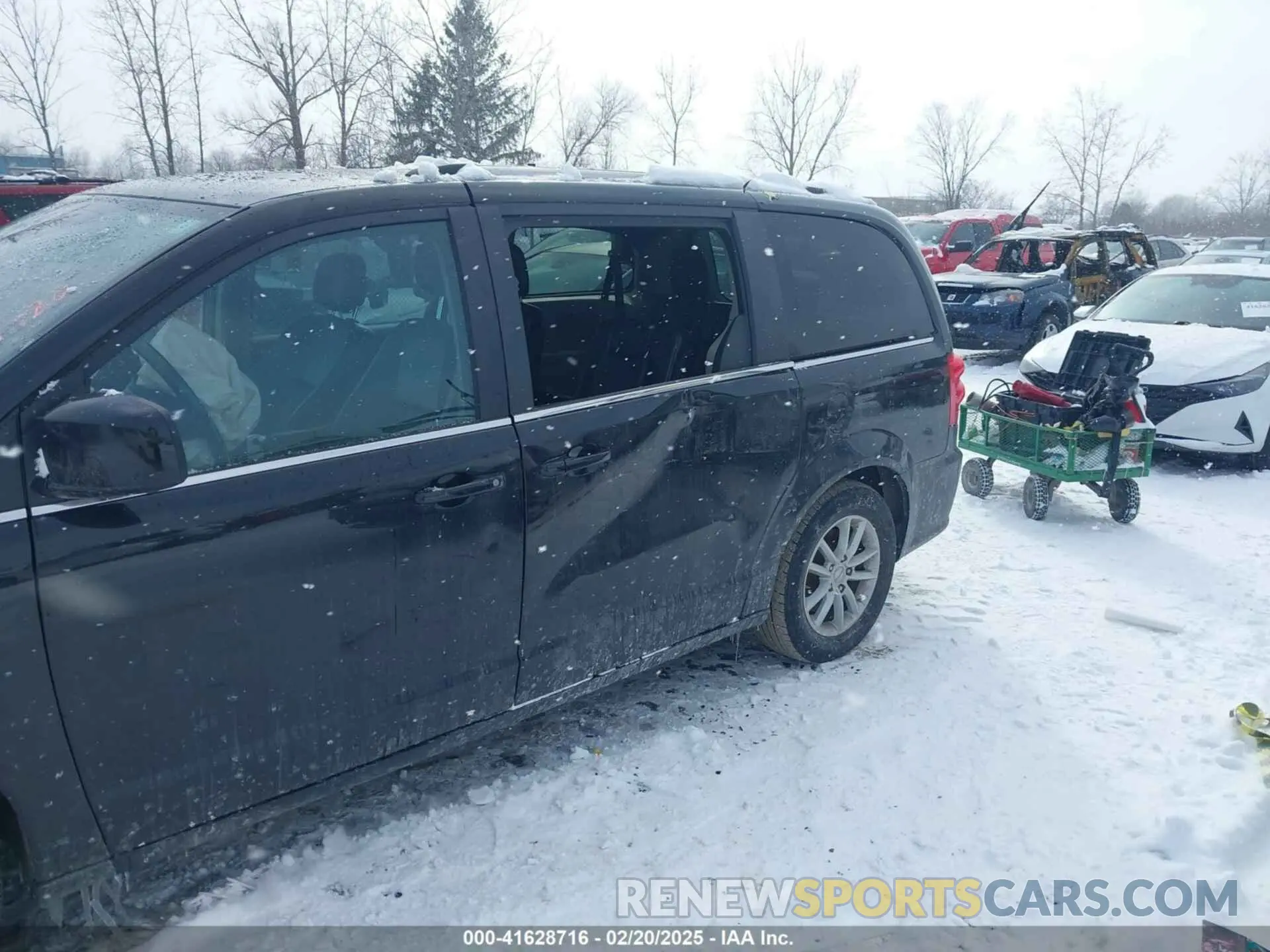 6 fotografías del automóvil dañado 2C4RDGCG0KR783780 DODGE GRAND CARAVAN 2019