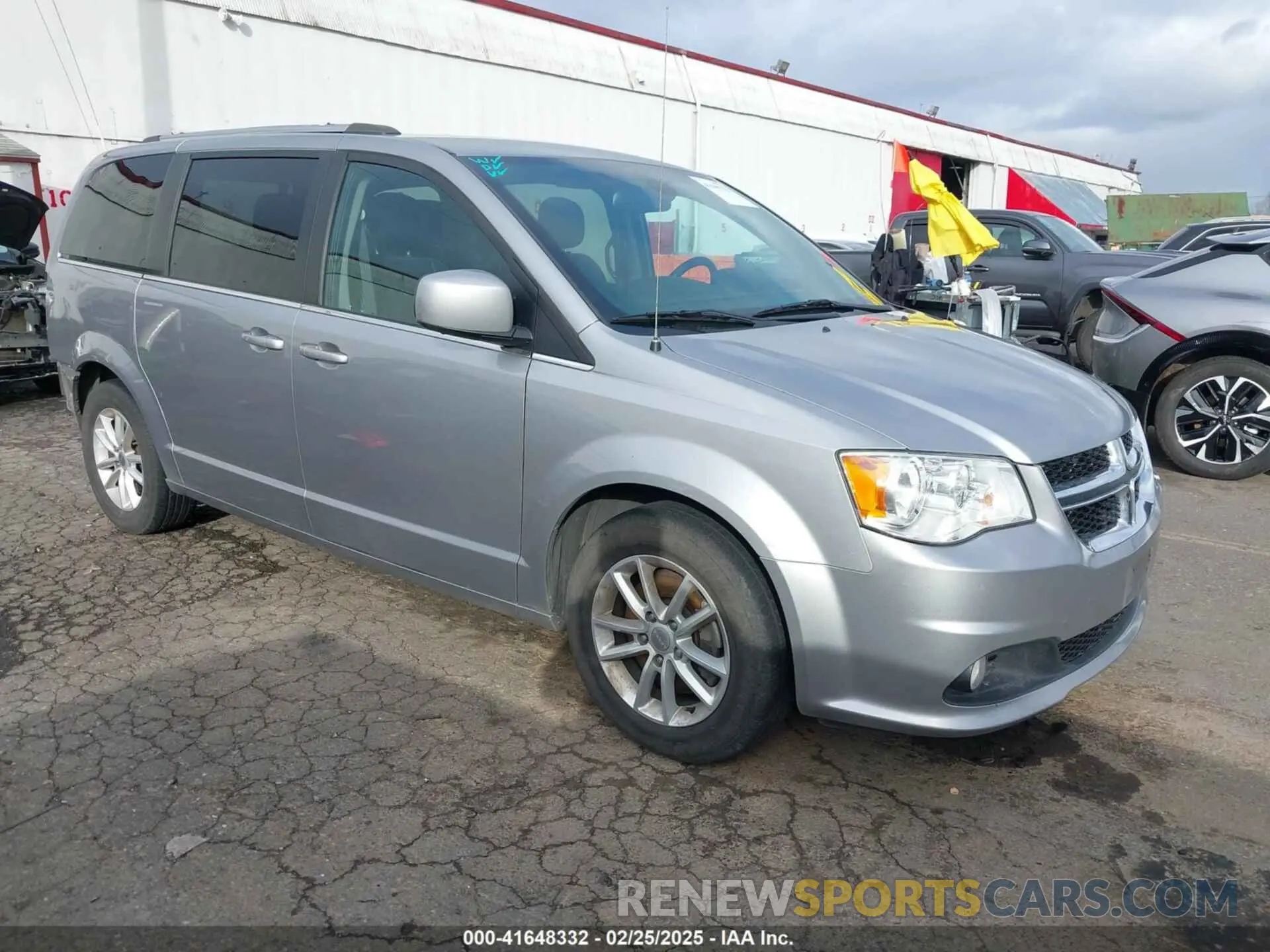 1 fotografías del automóvil dañado 2C4RDGCG0KR786940 DODGE GRAND CARAVAN 2019