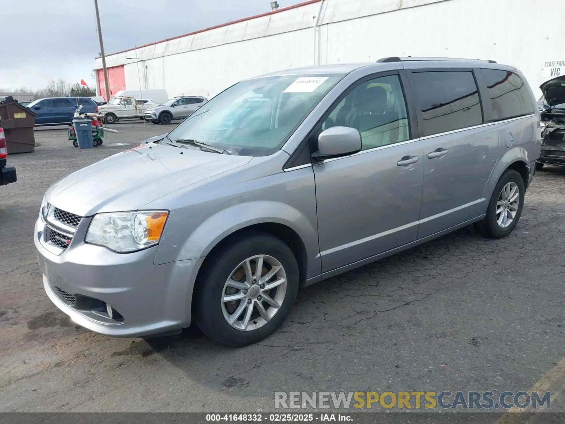 2 fotografías del automóvil dañado 2C4RDGCG0KR786940 DODGE GRAND CARAVAN 2019