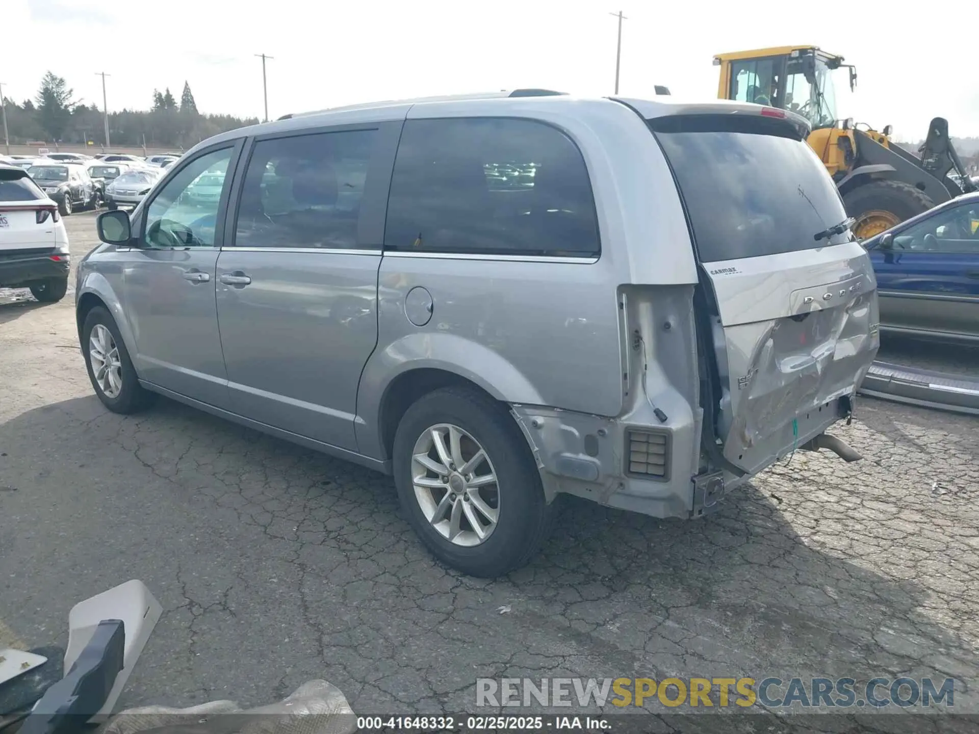 3 fotografías del automóvil dañado 2C4RDGCG0KR786940 DODGE GRAND CARAVAN 2019
