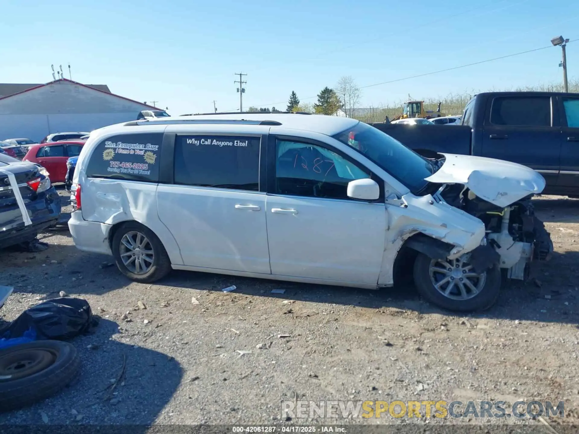 12 fotografías del automóvil dañado 2C4RDGCG1KR545775 DODGE GRAND CARAVAN 2019