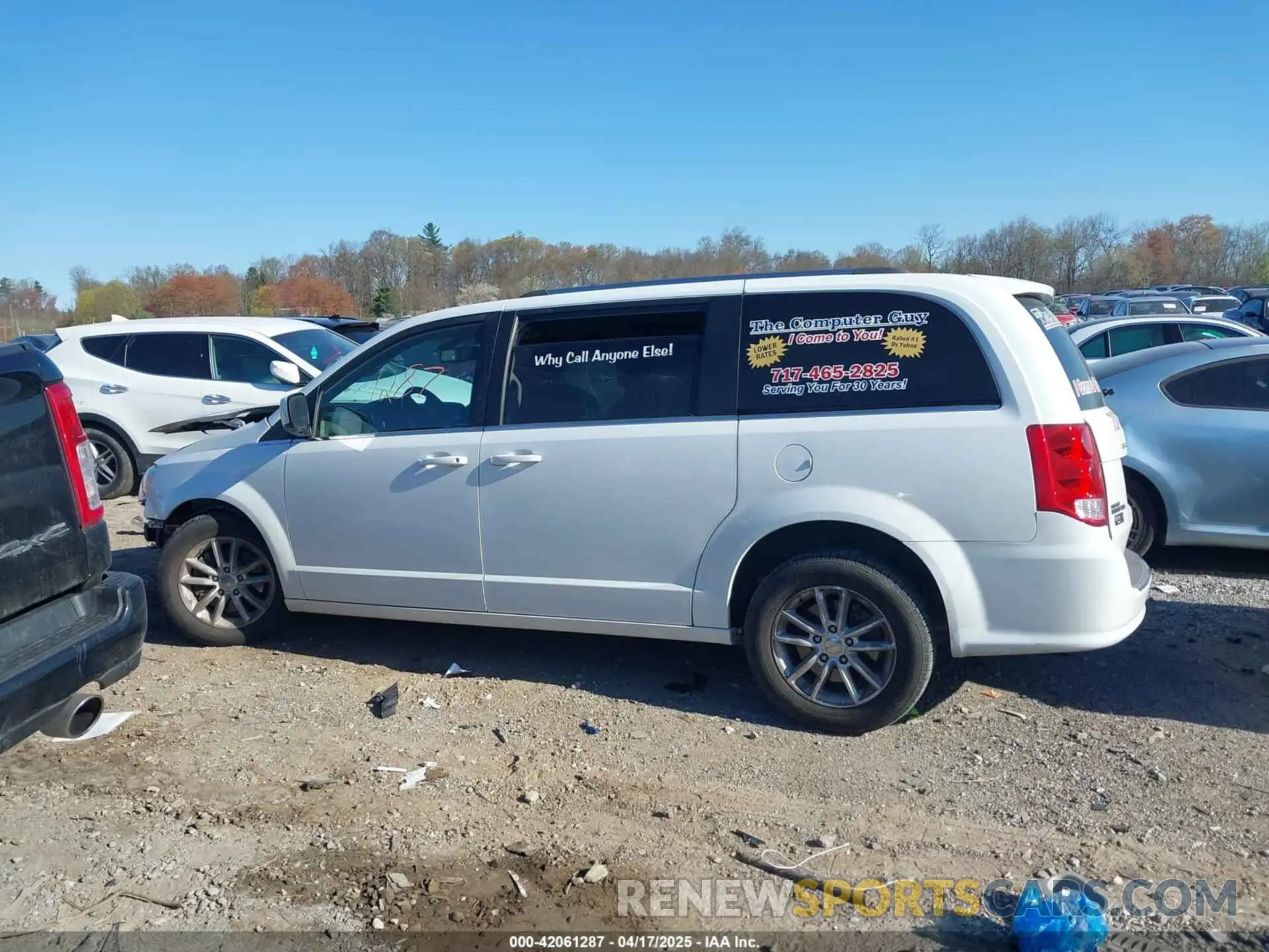 13 fotografías del automóvil dañado 2C4RDGCG1KR545775 DODGE GRAND CARAVAN 2019