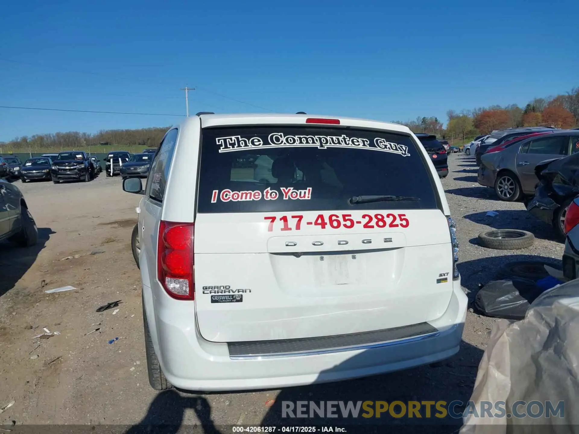 15 fotografías del automóvil dañado 2C4RDGCG1KR545775 DODGE GRAND CARAVAN 2019