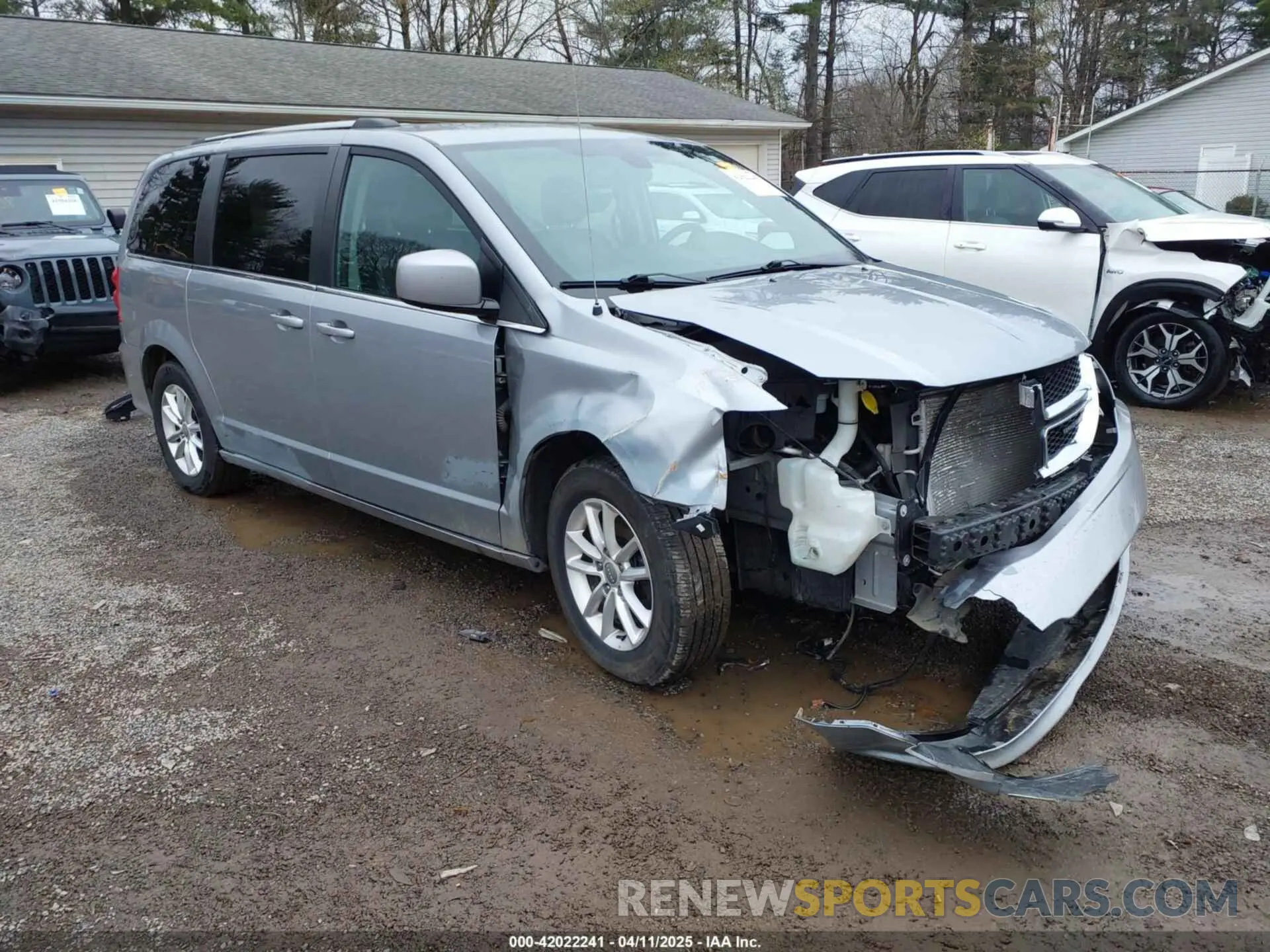 1 fotografías del automóvil dañado 2C4RDGCG1KR672526 DODGE GRAND CARAVAN 2019