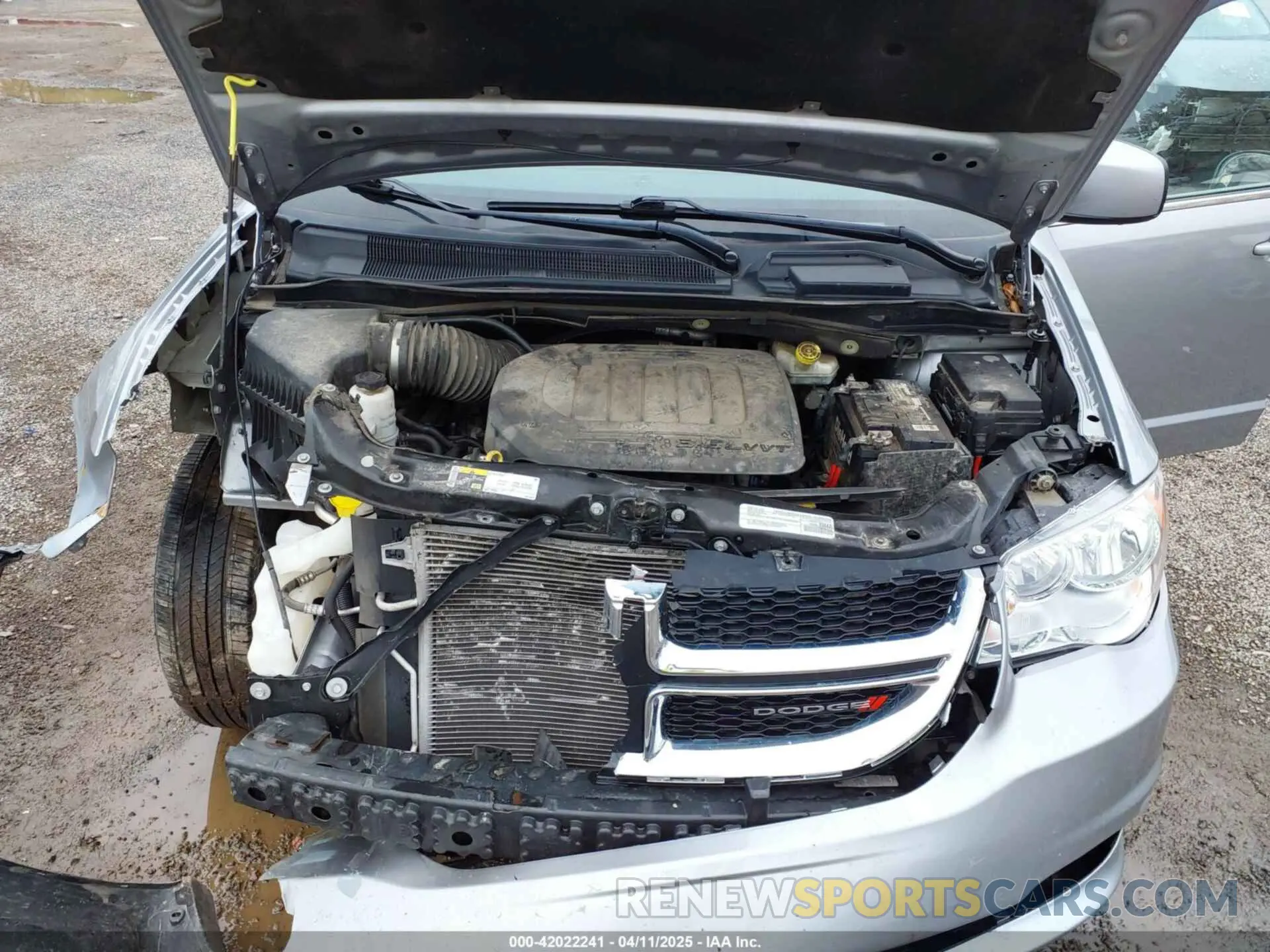10 fotografías del automóvil dañado 2C4RDGCG1KR672526 DODGE GRAND CARAVAN 2019