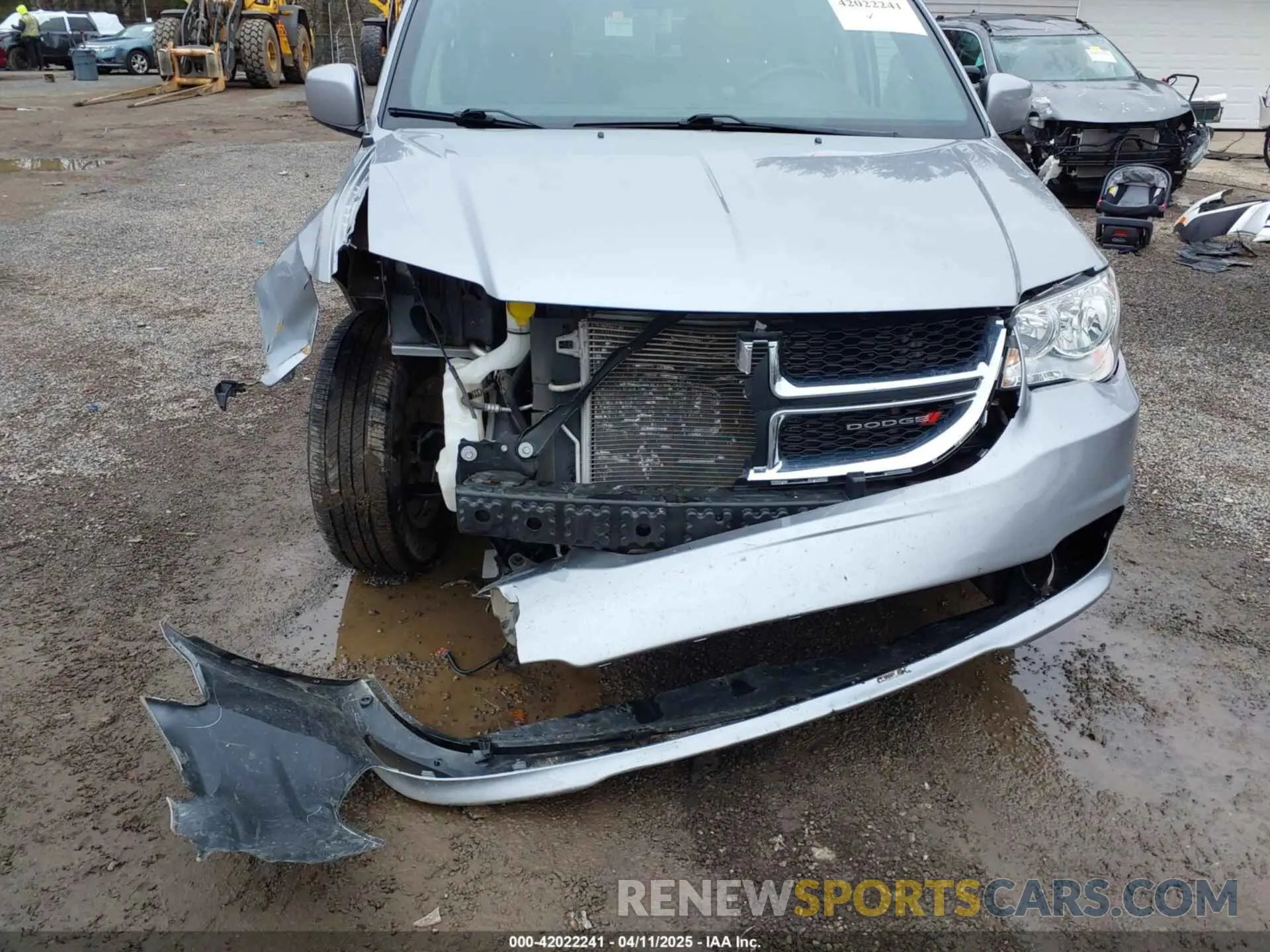 6 fotografías del automóvil dañado 2C4RDGCG1KR672526 DODGE GRAND CARAVAN 2019