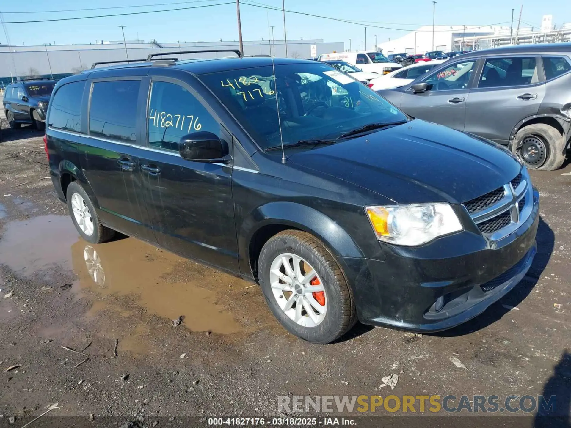 1 fotografías del automóvil dañado 2C4RDGCG1KR712930 DODGE GRAND CARAVAN 2019