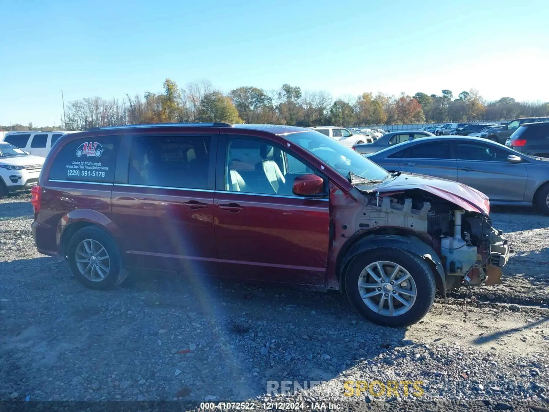 14 fotografías del automóvil dañado 2C4RDGCG2KR620130 DODGE GRAND CARAVAN 2019