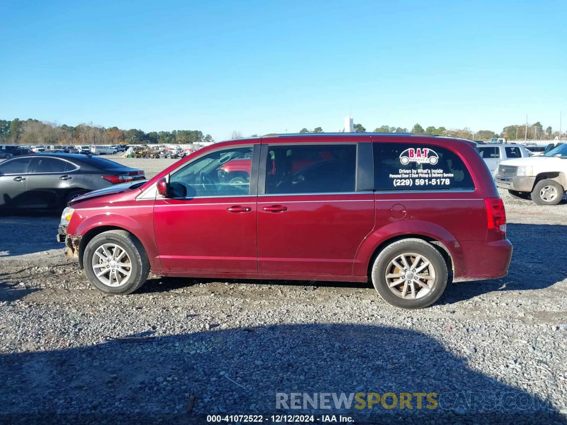 15 fotografías del automóvil dañado 2C4RDGCG2KR620130 DODGE GRAND CARAVAN 2019