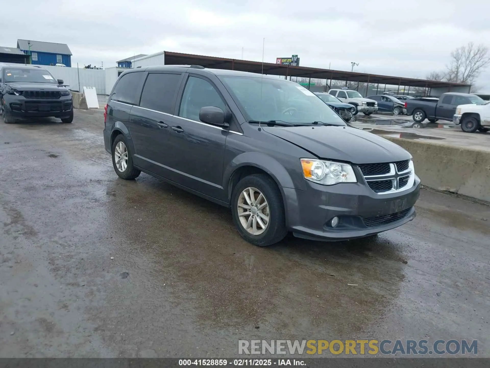 1 fotografías del automóvil dañado 2C4RDGCG3KR543221 DODGE GRAND CARAVAN 2019
