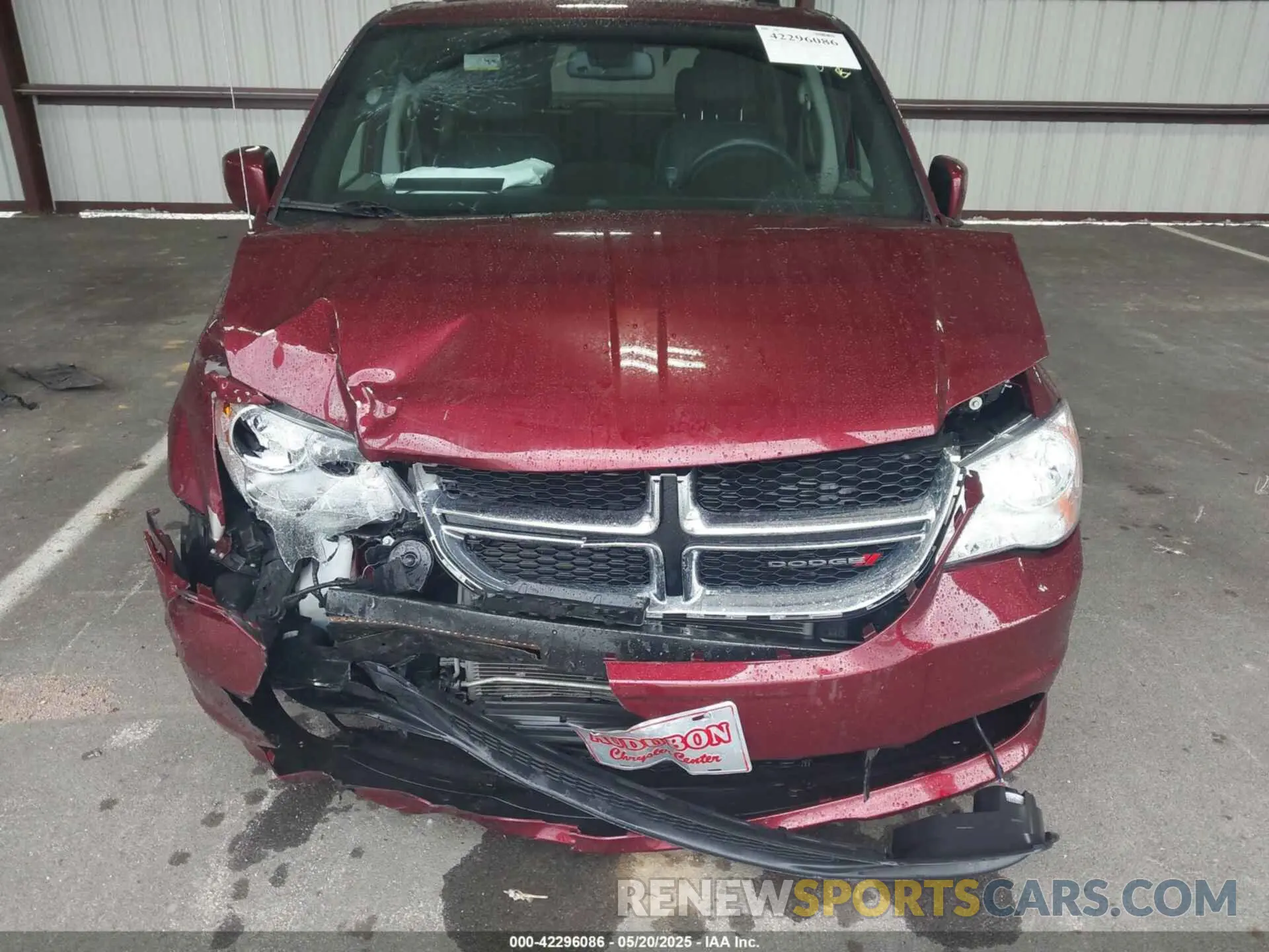 6 fotografías del automóvil dañado 2C4RDGCG3KR586215 DODGE GRAND CARAVAN 2019
