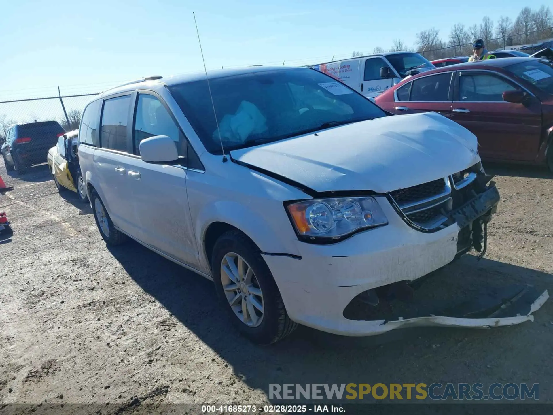 1 fotografías del automóvil dañado 2C4RDGCG3KR752667 DODGE GRAND CARAVAN 2019