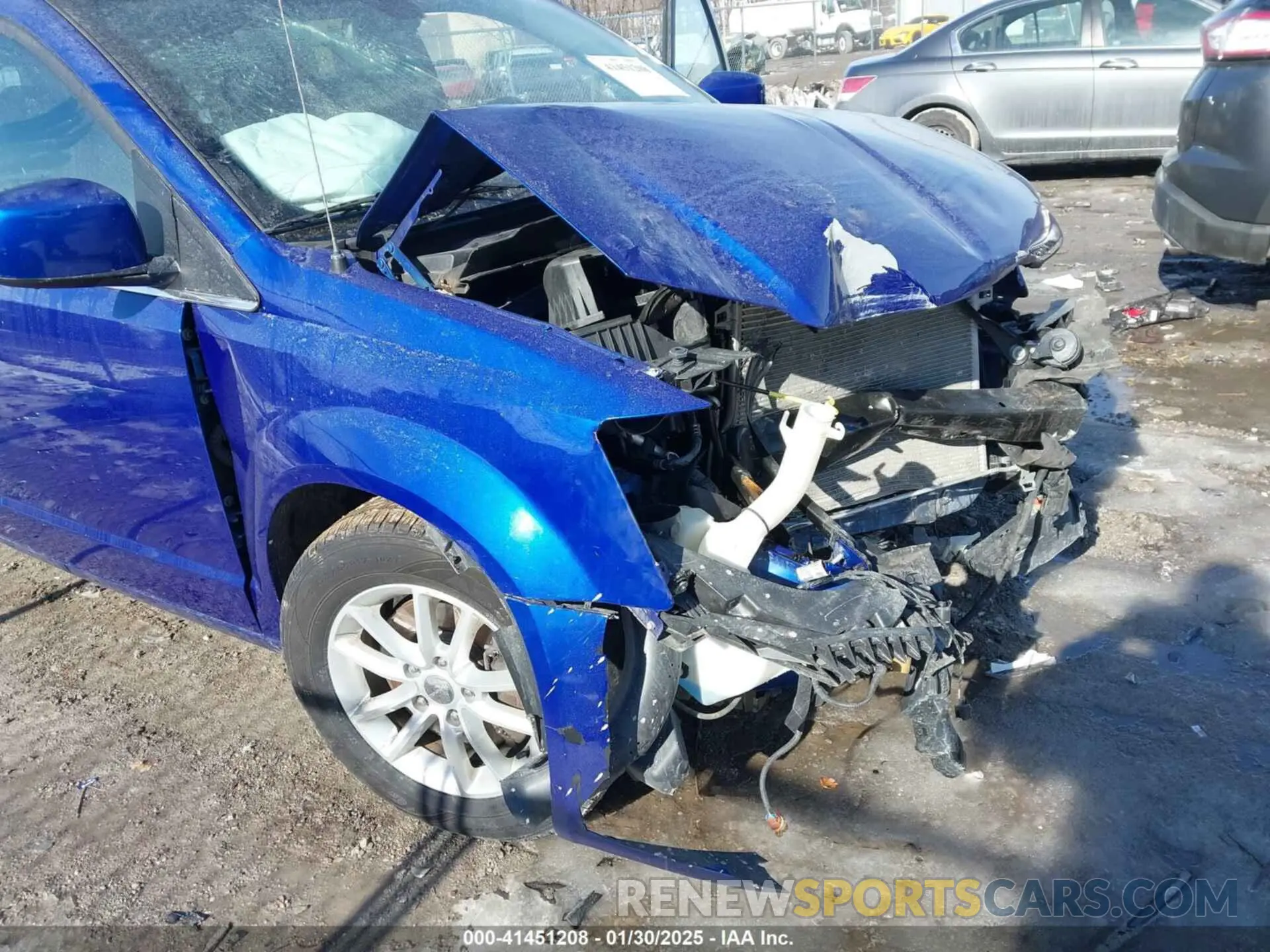 6 fotografías del automóvil dañado 2C4RDGCG3KR757271 DODGE GRAND CARAVAN 2019