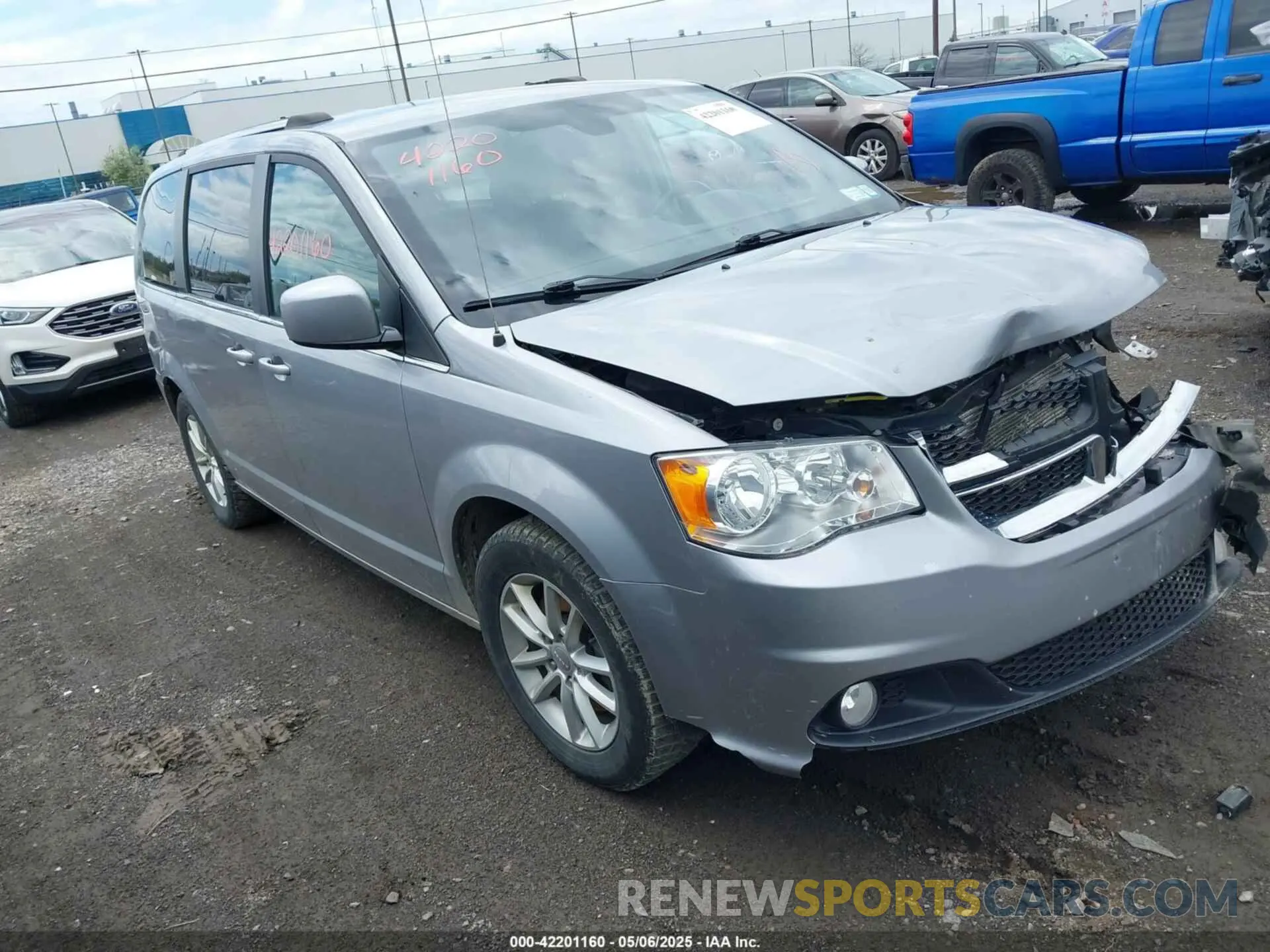 1 fotografías del automóvil dañado 2C4RDGCG3KR798337 DODGE GRAND CARAVAN 2019