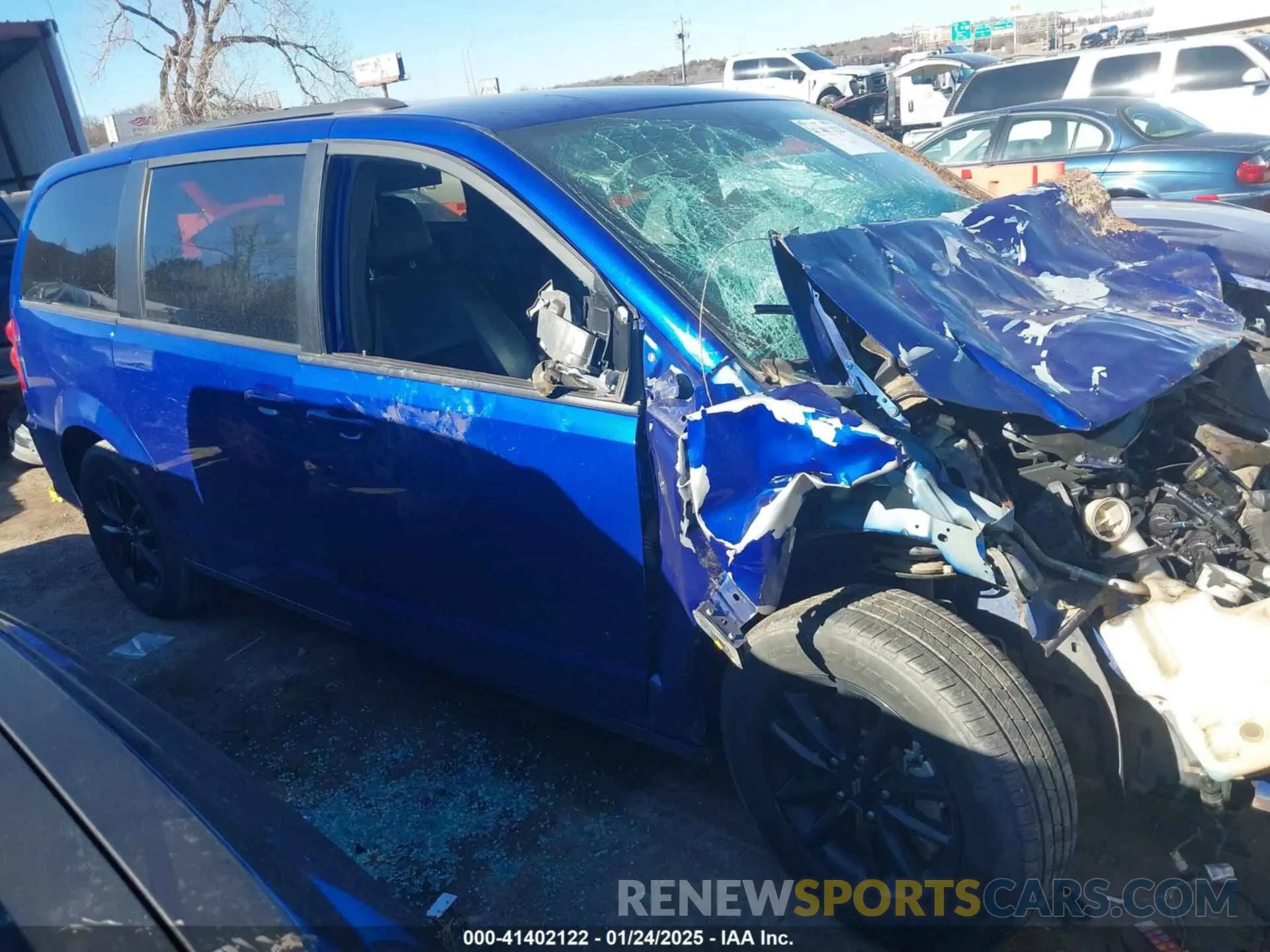 1 fotografías del automóvil dañado 2C4RDGCG3KR801639 DODGE GRAND CARAVAN 2019