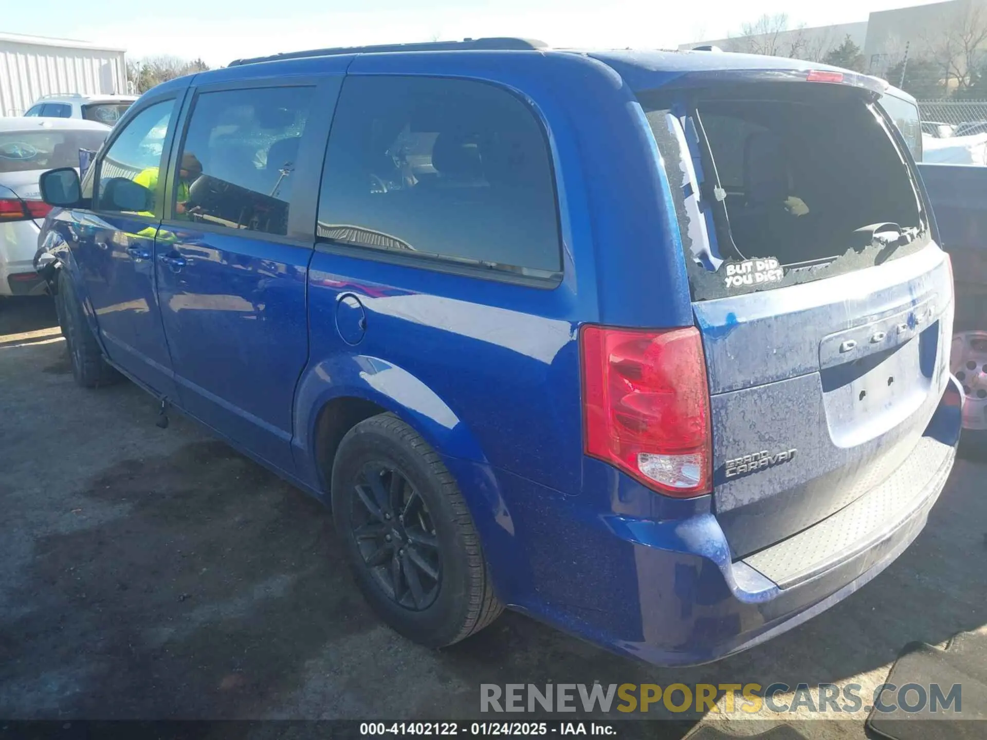 3 fotografías del automóvil dañado 2C4RDGCG3KR801639 DODGE GRAND CARAVAN 2019