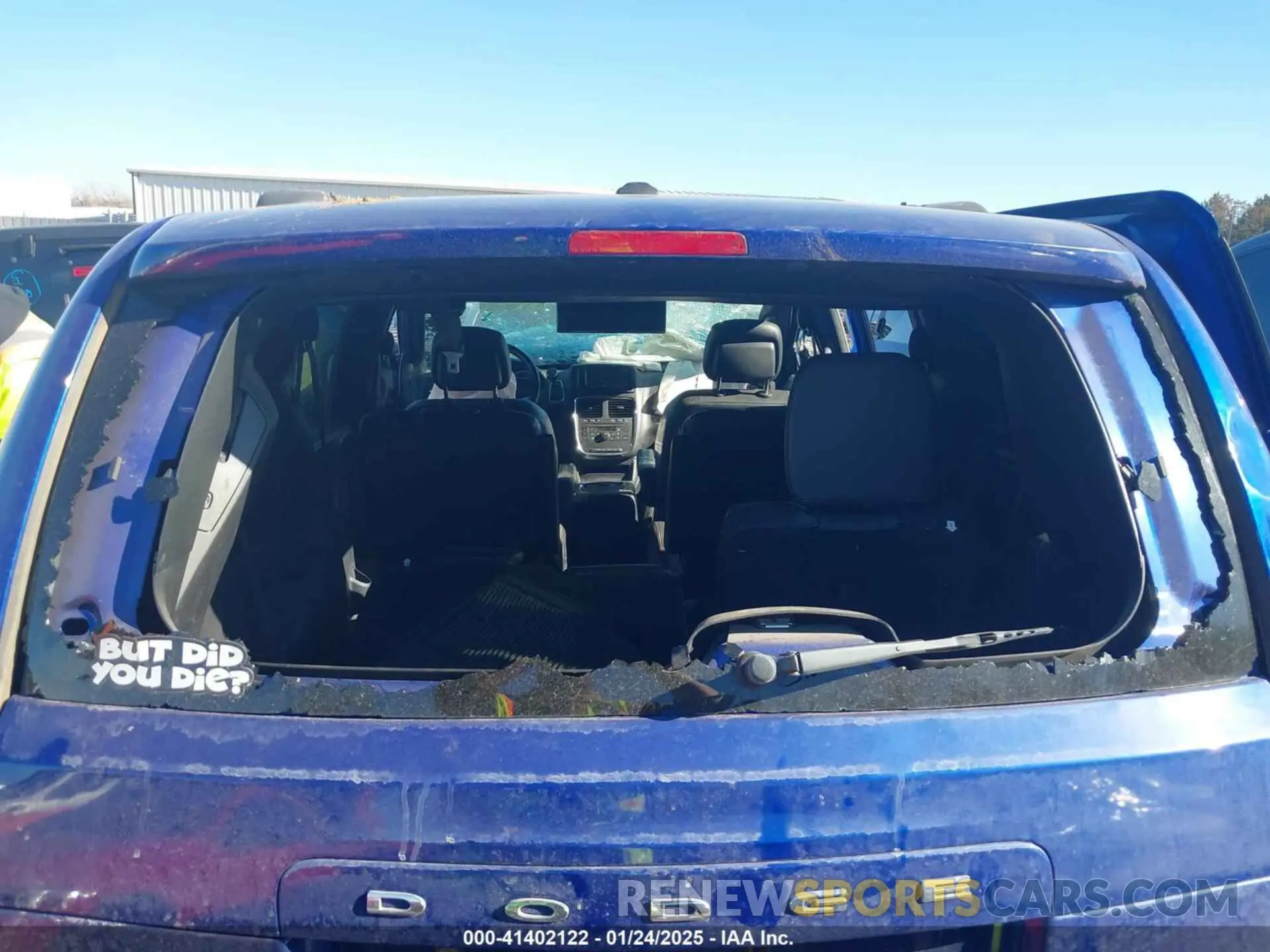 6 fotografías del automóvil dañado 2C4RDGCG3KR801639 DODGE GRAND CARAVAN 2019