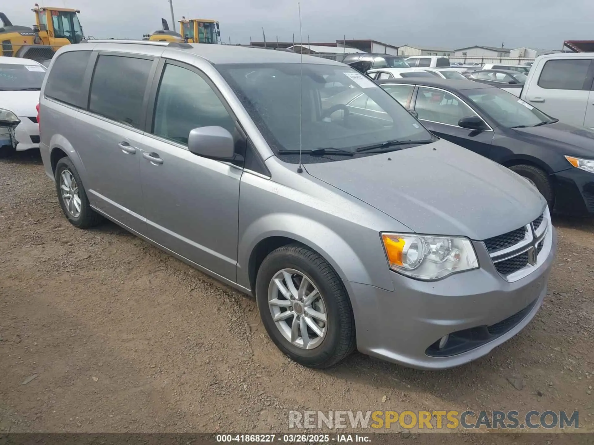 1 fotografías del automóvil dañado 2C4RDGCG4KR761524 DODGE GRAND CARAVAN 2019