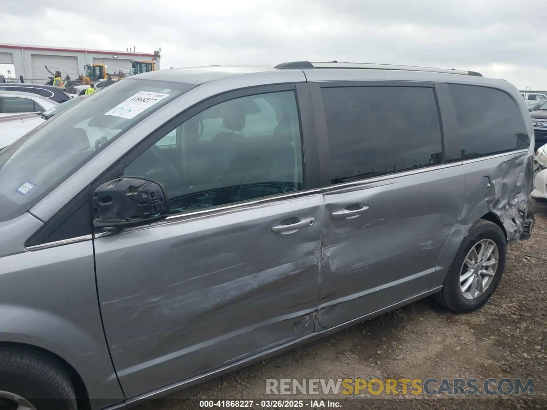 6 fotografías del automóvil dañado 2C4RDGCG4KR761524 DODGE GRAND CARAVAN 2019
