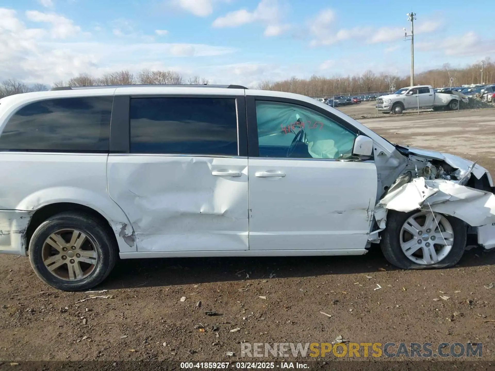 13 fotografías del automóvil dañado 2C4RDGCG4KR771745 DODGE GRAND CARAVAN 2019
