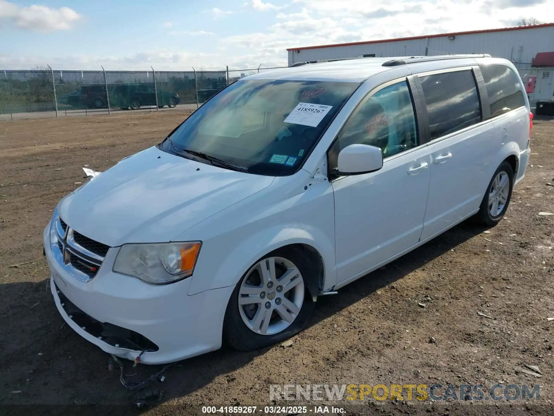 2 fotografías del automóvil dañado 2C4RDGCG4KR771745 DODGE GRAND CARAVAN 2019