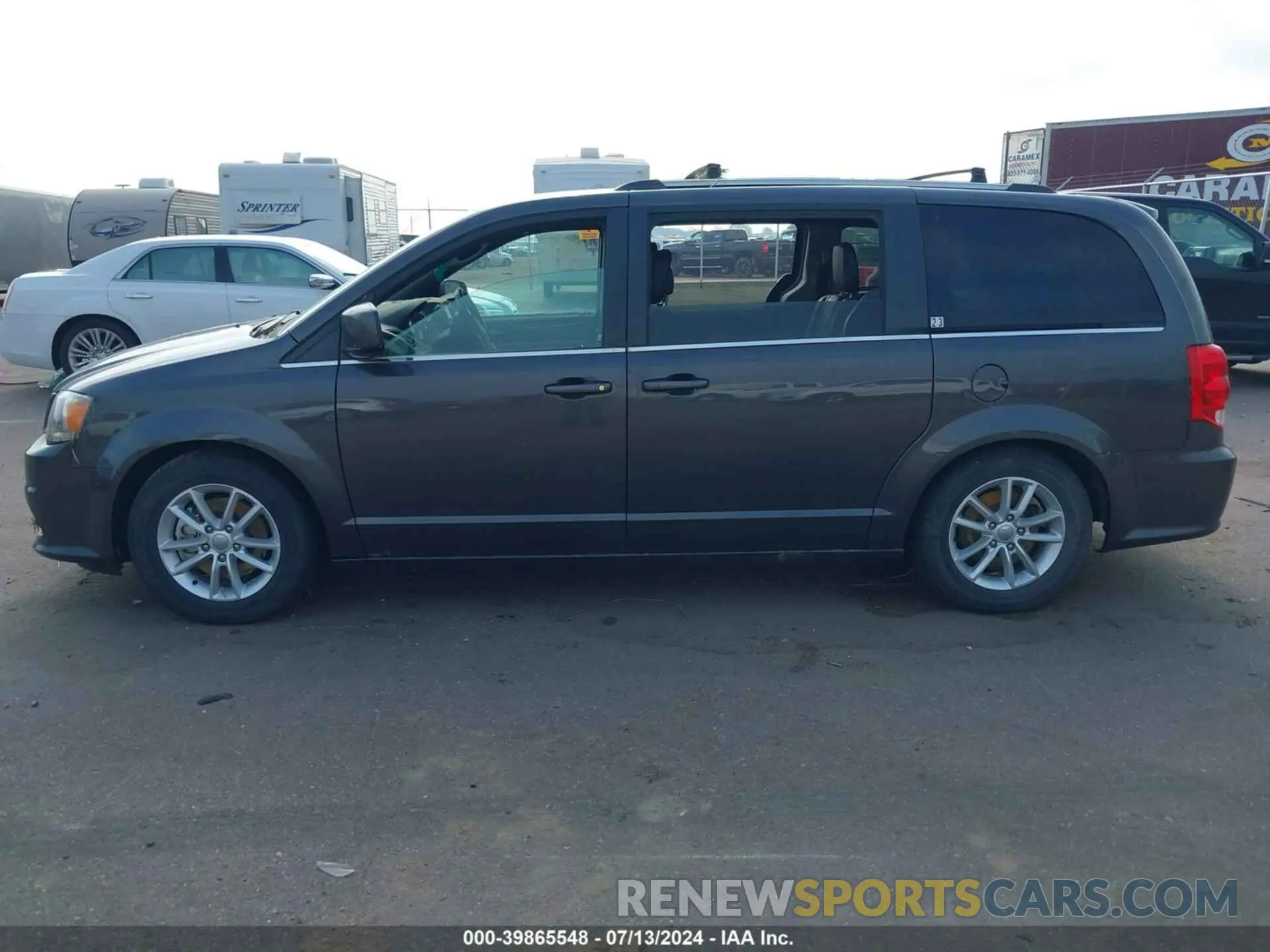 14 fotografías del automóvil dañado 2C4RDGCG4KR784897 DODGE GRAND CARAVAN 2019