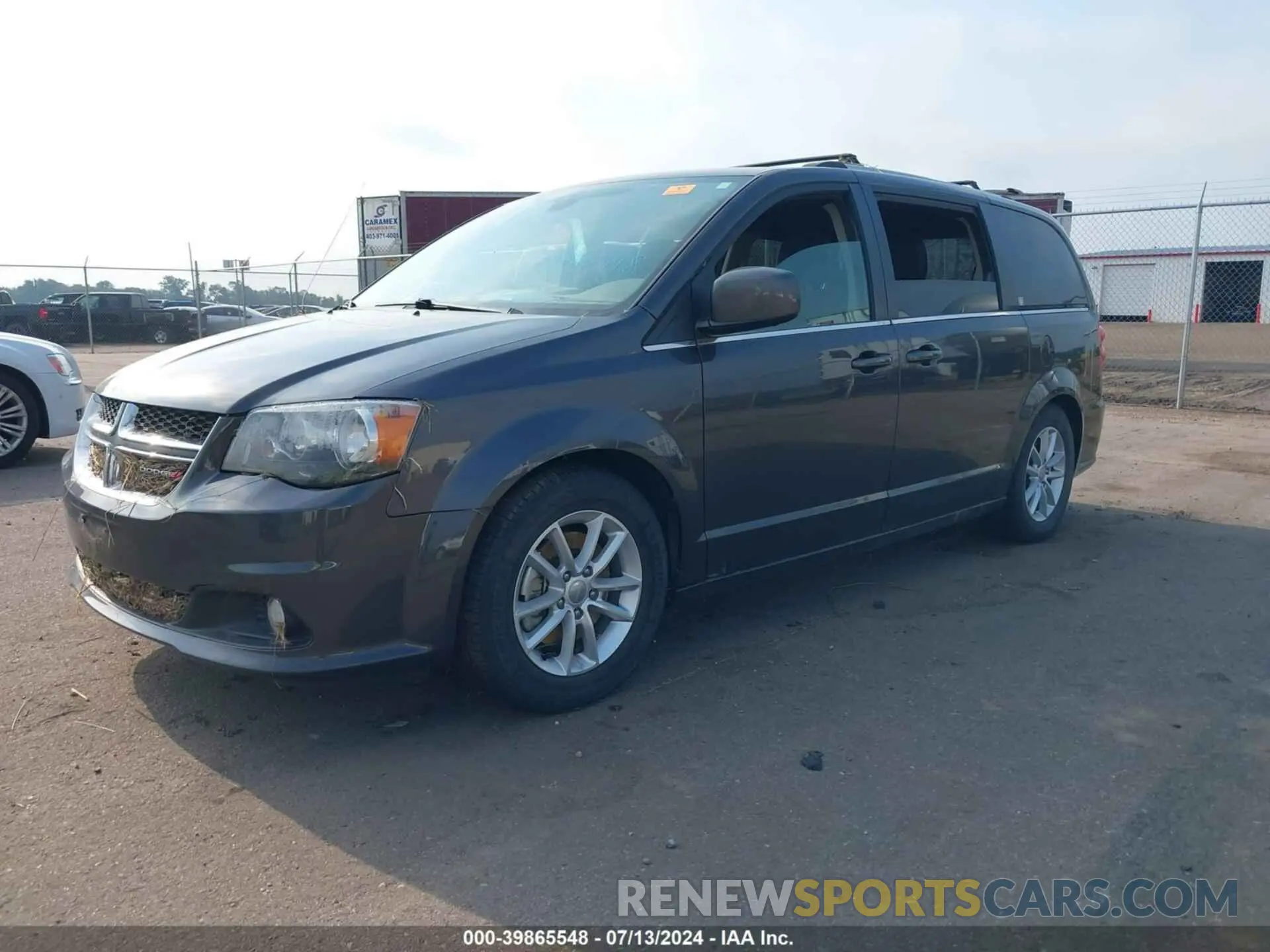 2 fotografías del automóvil dañado 2C4RDGCG4KR784897 DODGE GRAND CARAVAN 2019