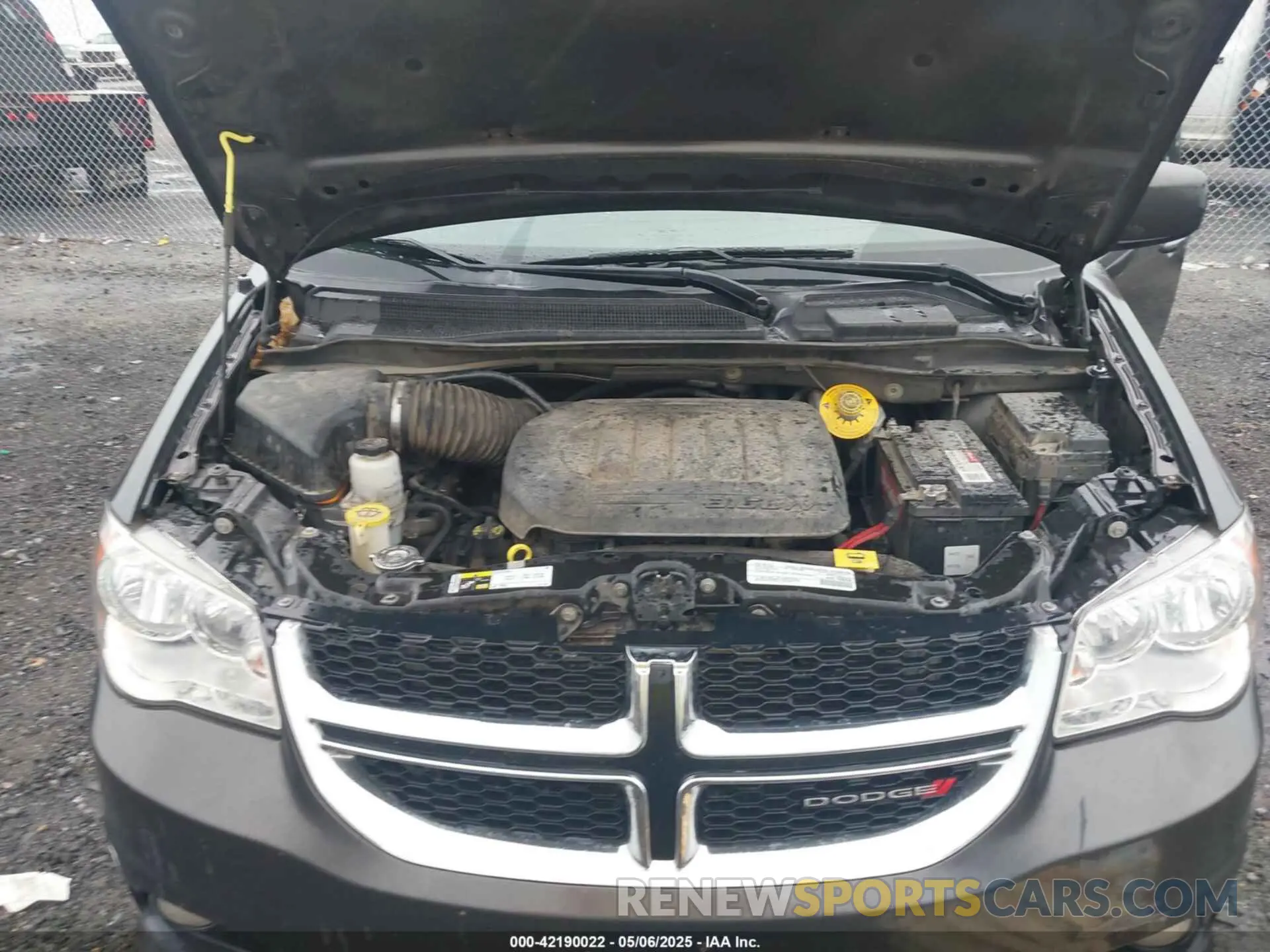 10 fotografías del automóvil dañado 2C4RDGCG5KR565883 DODGE GRAND CARAVAN 2019