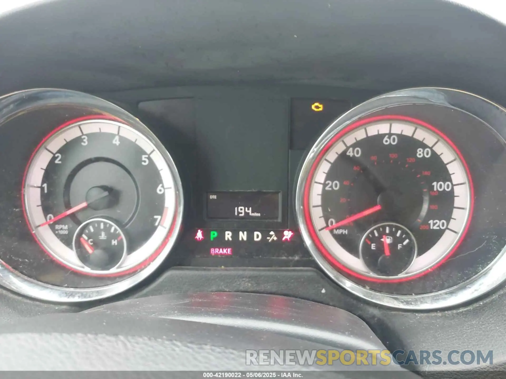 7 fotografías del automóvil dañado 2C4RDGCG5KR565883 DODGE GRAND CARAVAN 2019