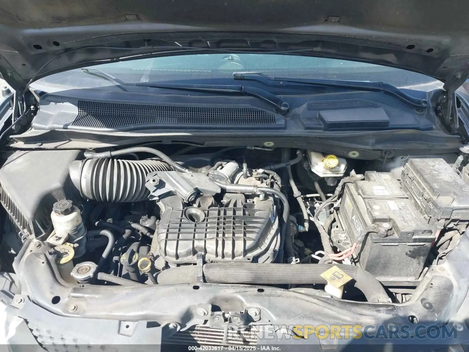 10 fotografías del automóvil dañado 2C4RDGCG5KR758602 DODGE GRAND CARAVAN 2019