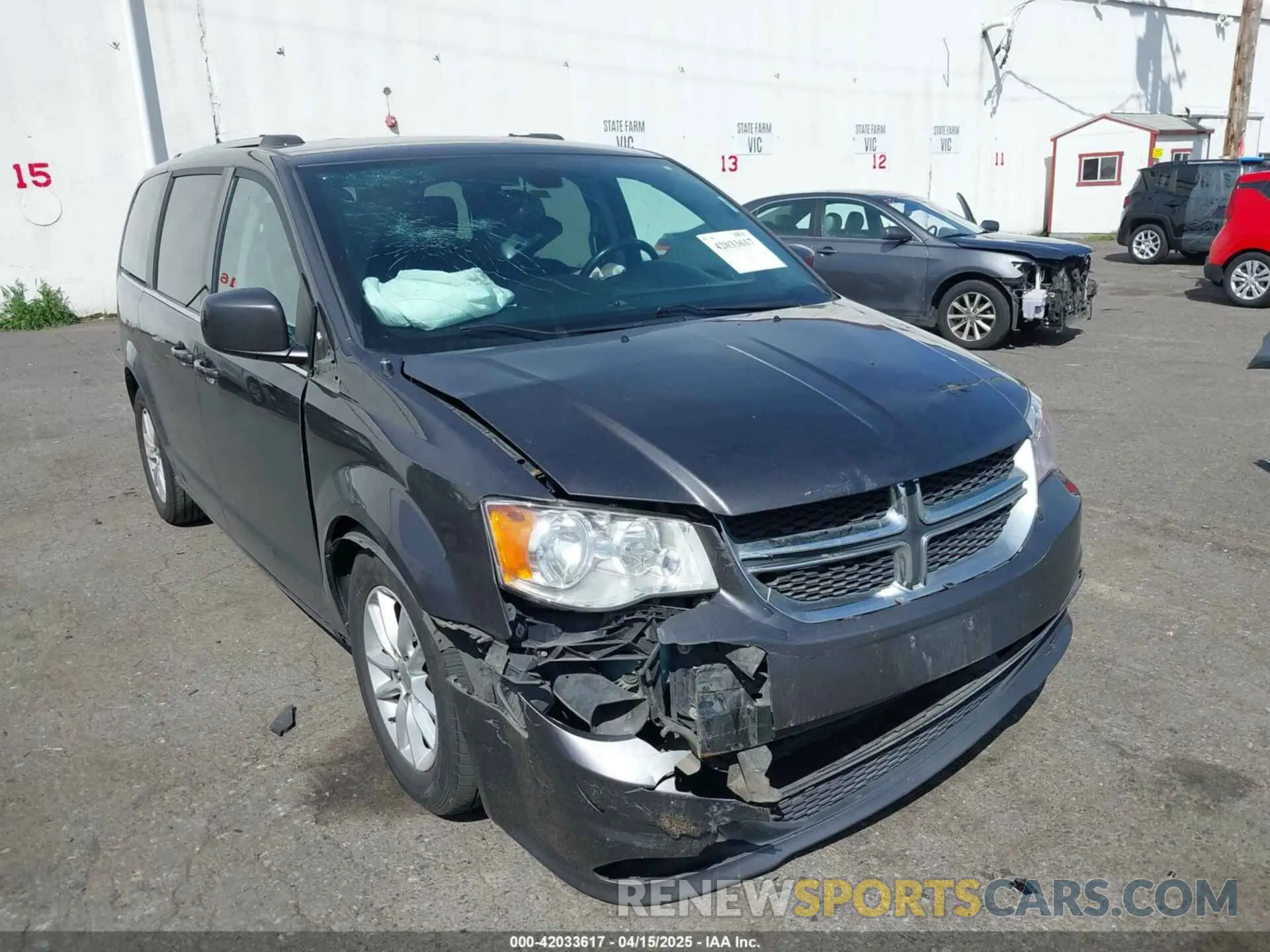 6 fotografías del automóvil dañado 2C4RDGCG5KR758602 DODGE GRAND CARAVAN 2019