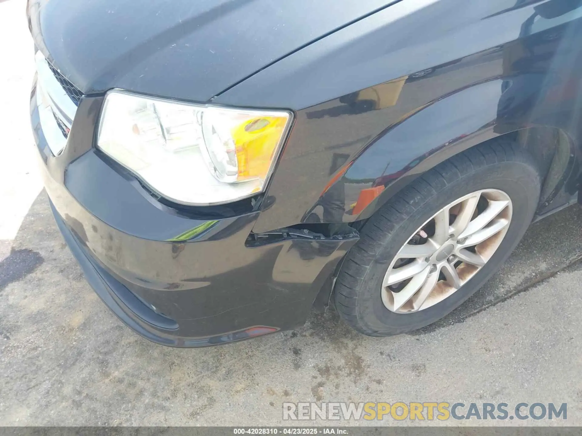 18 fotografías del automóvil dañado 2C4RDGCG6KR546291 DODGE GRAND CARAVAN 2019
