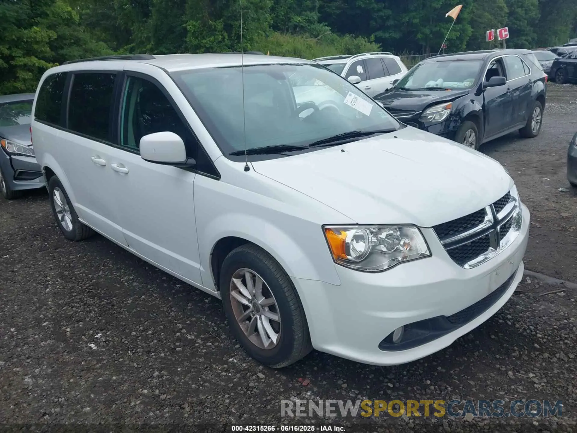 1 fotografías del automóvil dañado 2C4RDGCG7KR512733 DODGE GRAND CARAVAN 2019