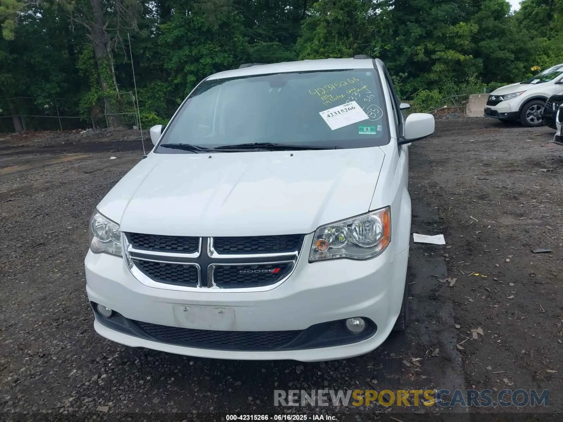 12 fotografías del automóvil dañado 2C4RDGCG7KR512733 DODGE GRAND CARAVAN 2019