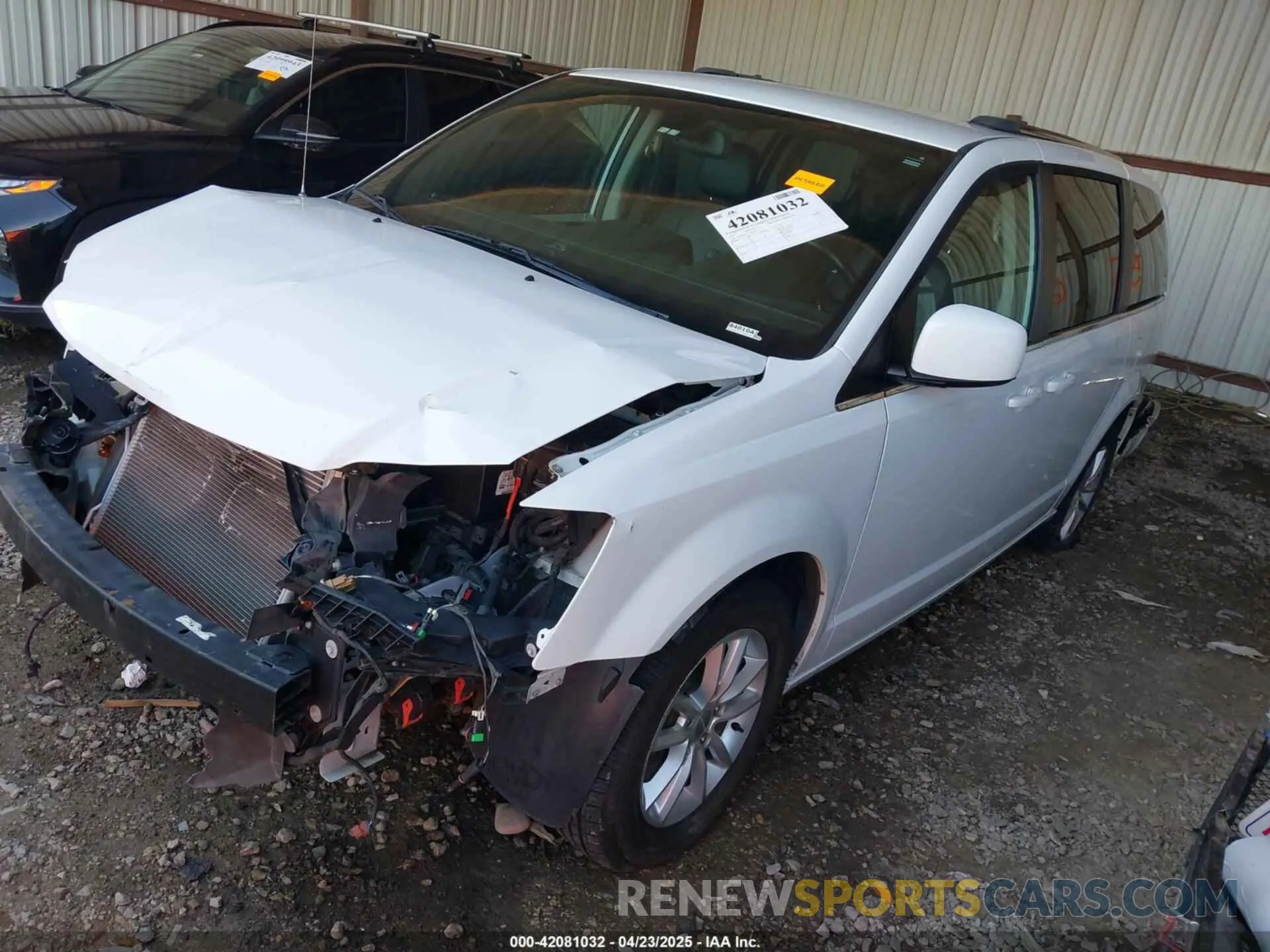 2 fotografías del automóvil dañado 2C4RDGCG7KR677214 DODGE GRAND CARAVAN 2019