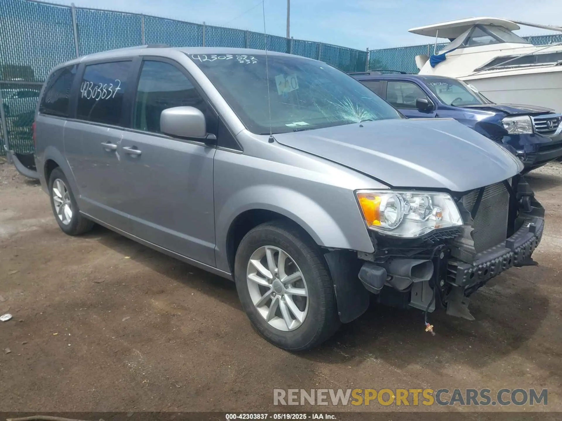 1 fotografías del automóvil dañado 2C4RDGCG7KR716495 DODGE GRAND CARAVAN 2019