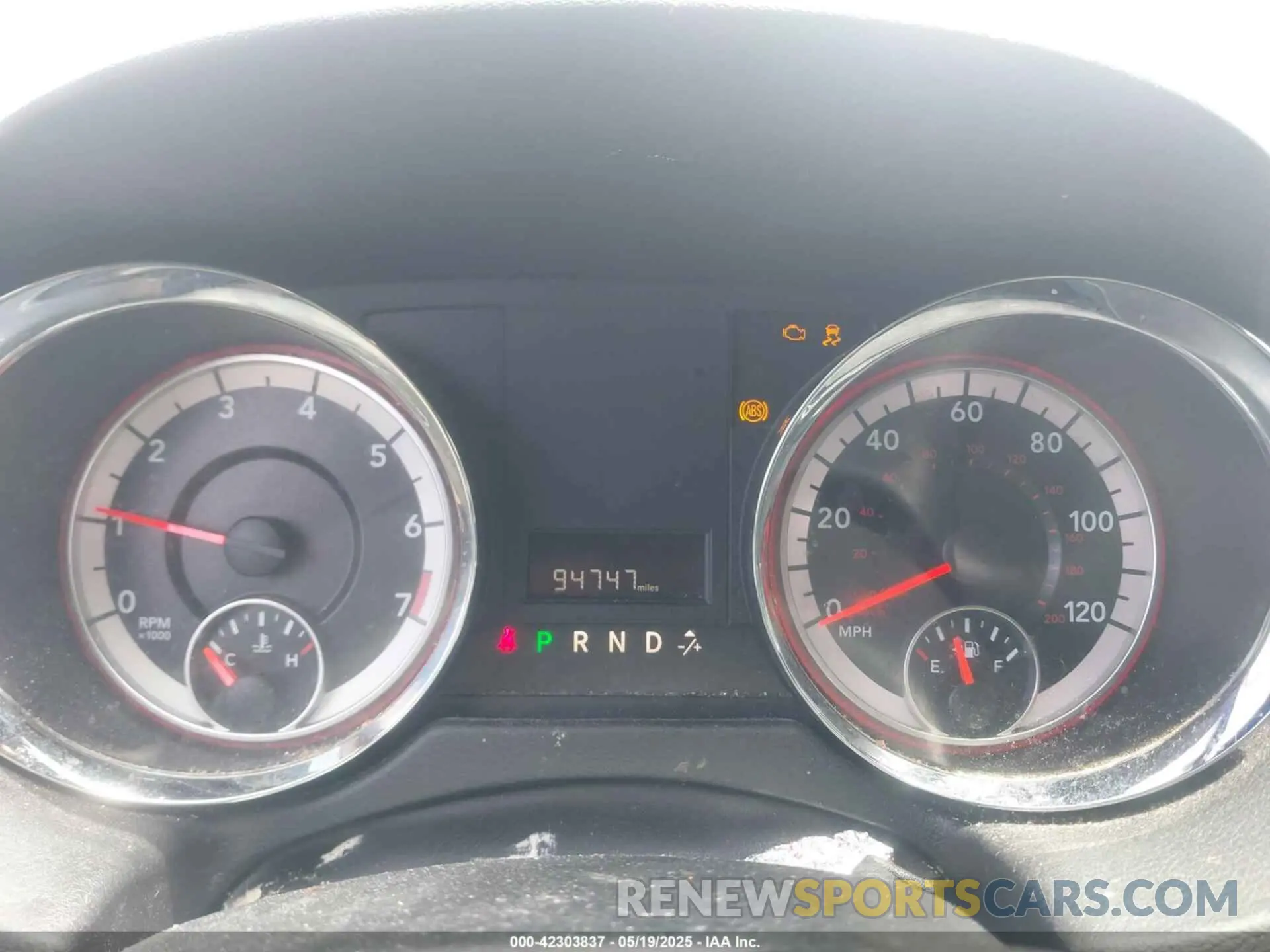 7 fotografías del automóvil dañado 2C4RDGCG7KR716495 DODGE GRAND CARAVAN 2019