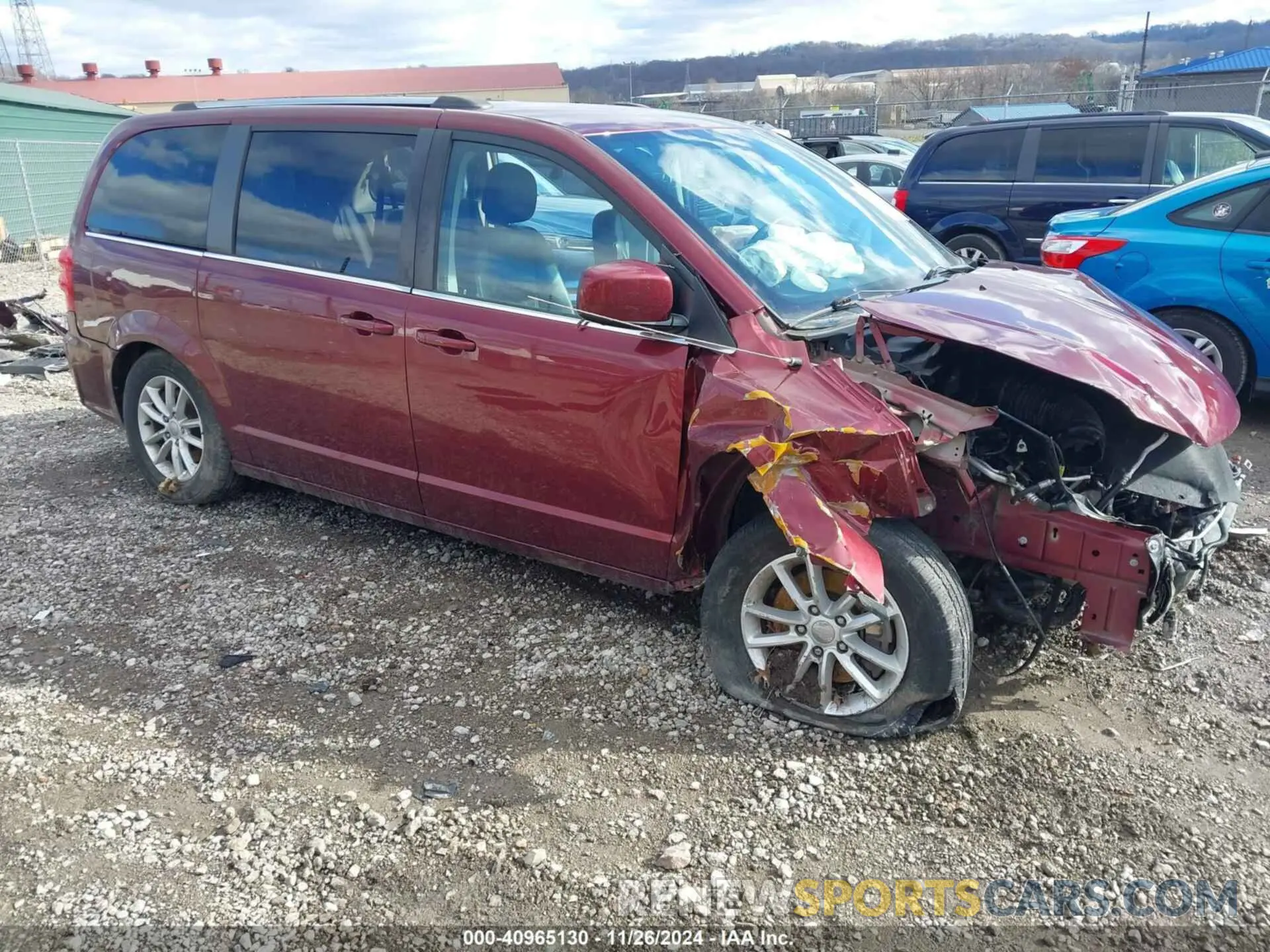 1 fotografías del automóvil dañado 2C4RDGCG7KR736536 DODGE GRAND CARAVAN 2019