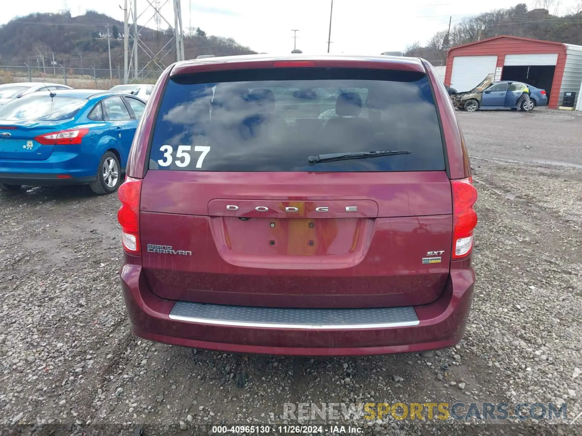 17 fotografías del automóvil dañado 2C4RDGCG7KR736536 DODGE GRAND CARAVAN 2019
