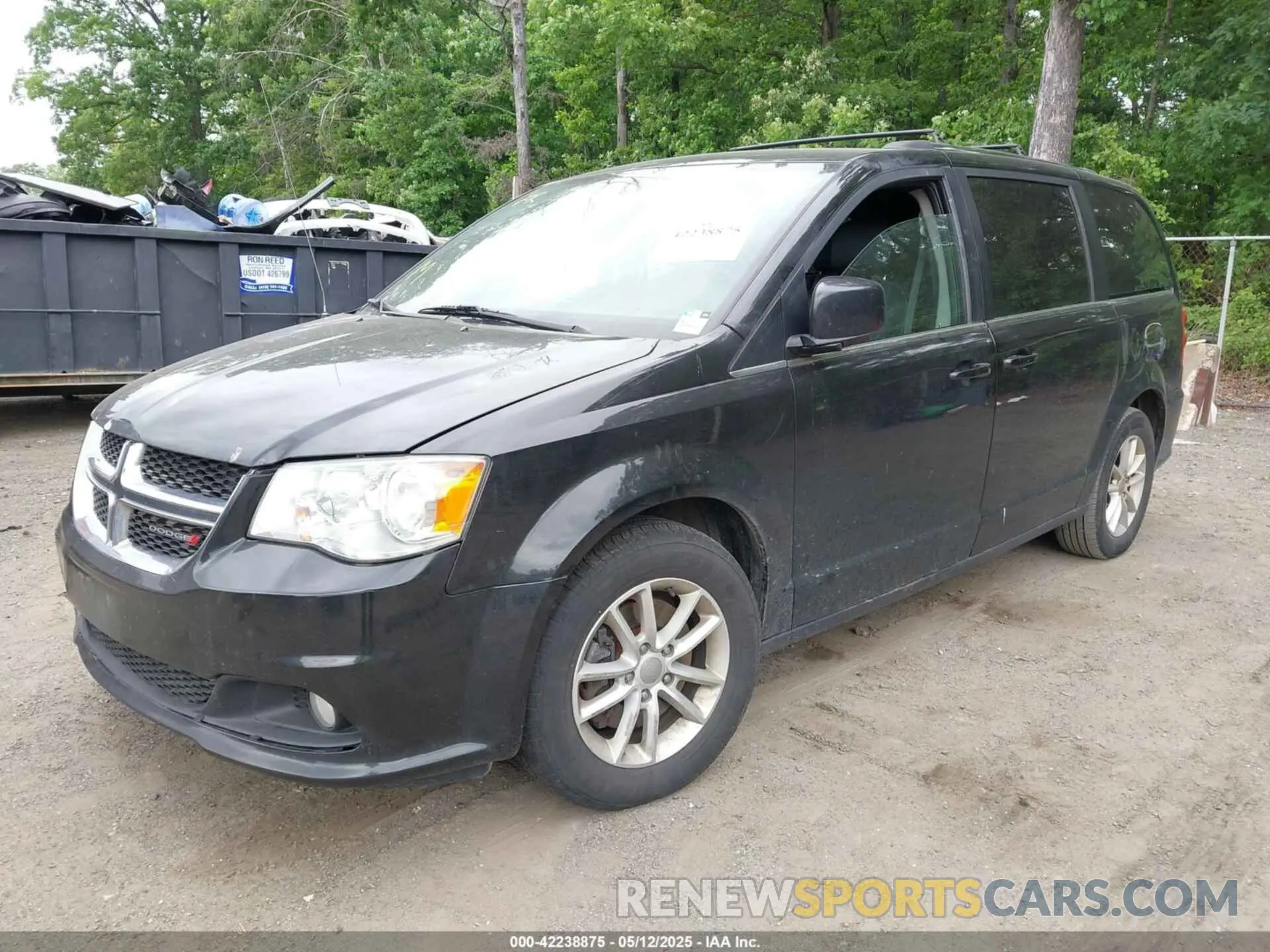 2 fotografías del automóvil dañado 2C4RDGCG7KR752851 DODGE GRAND CARAVAN 2019