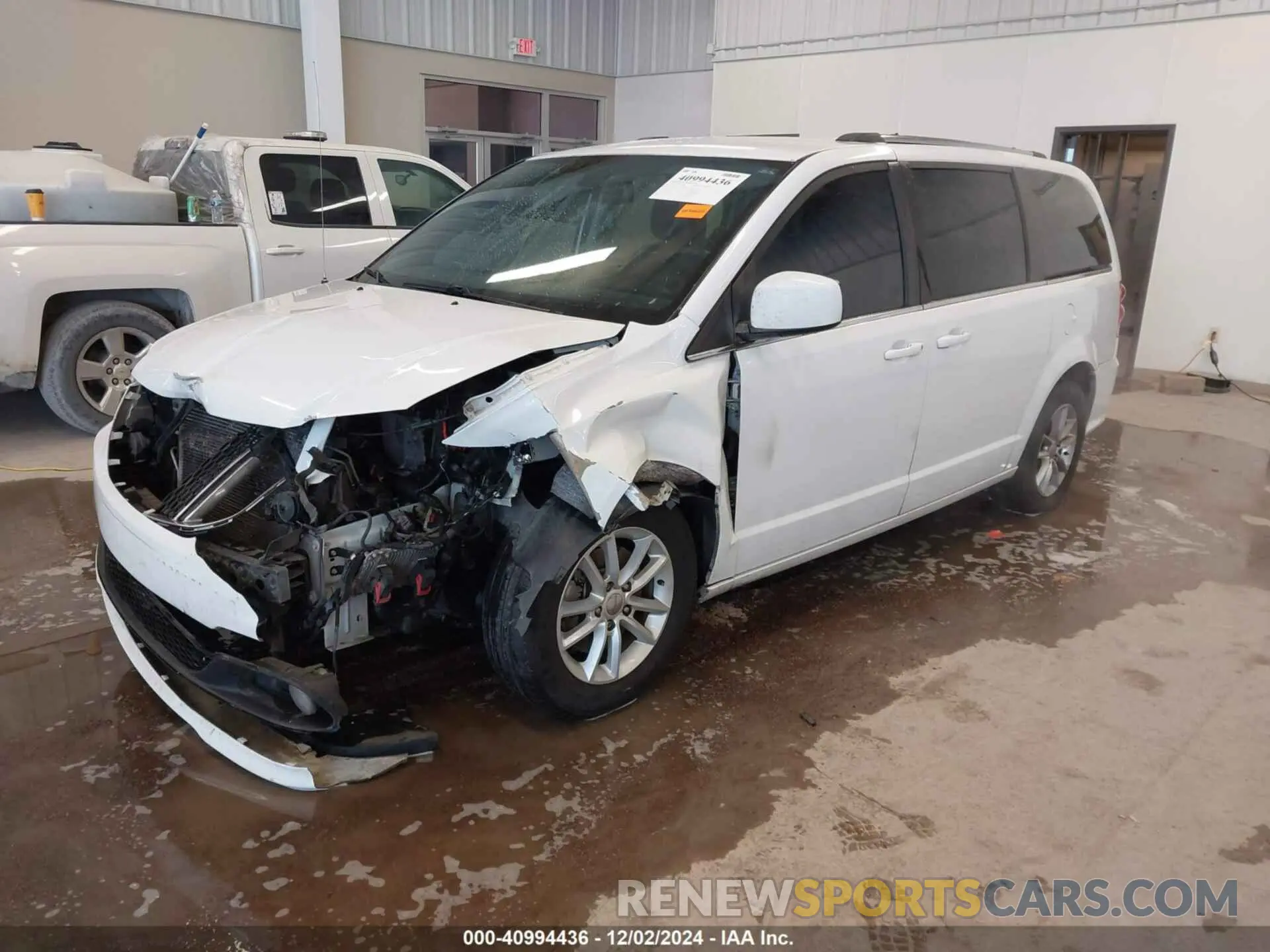 2 fotografías del automóvil dañado 2C4RDGCG8KR595556 DODGE GRAND CARAVAN 2019