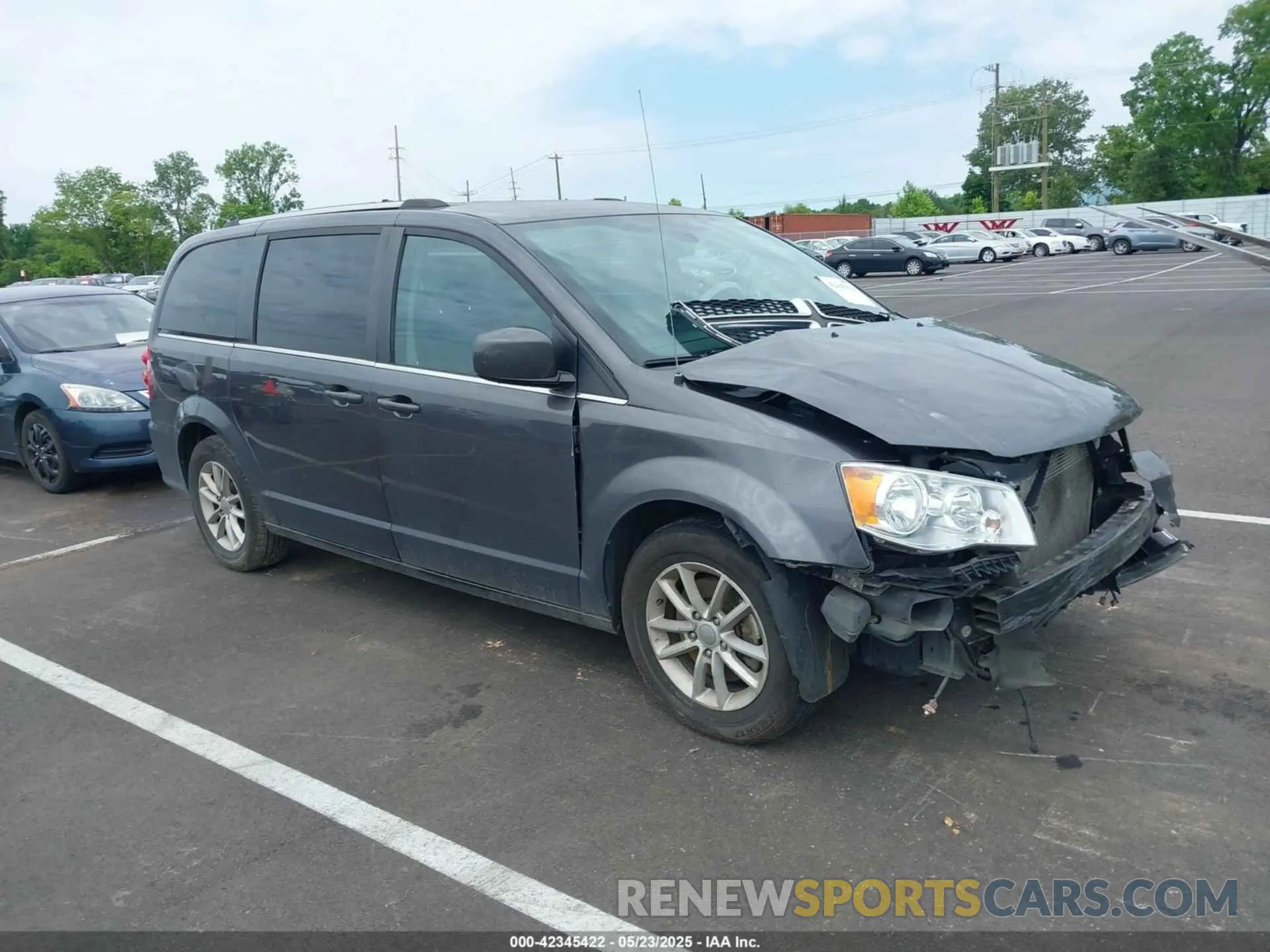 1 fotografías del automóvil dañado 2C4RDGCG8KR798043 DODGE GRAND CARAVAN 2019