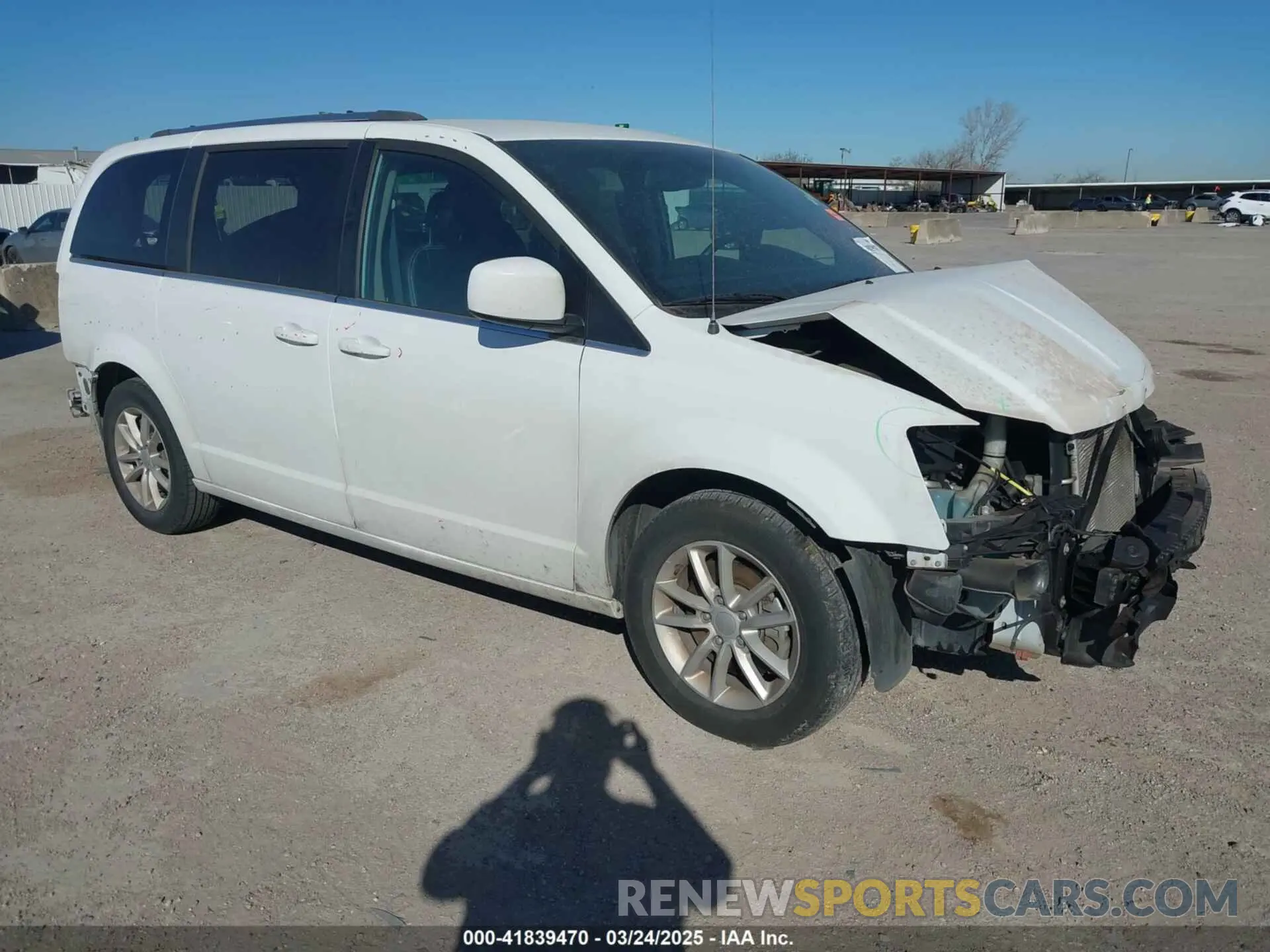 1 fotografías del automóvil dañado 2C4RDGCG9KR520462 DODGE GRAND CARAVAN 2019