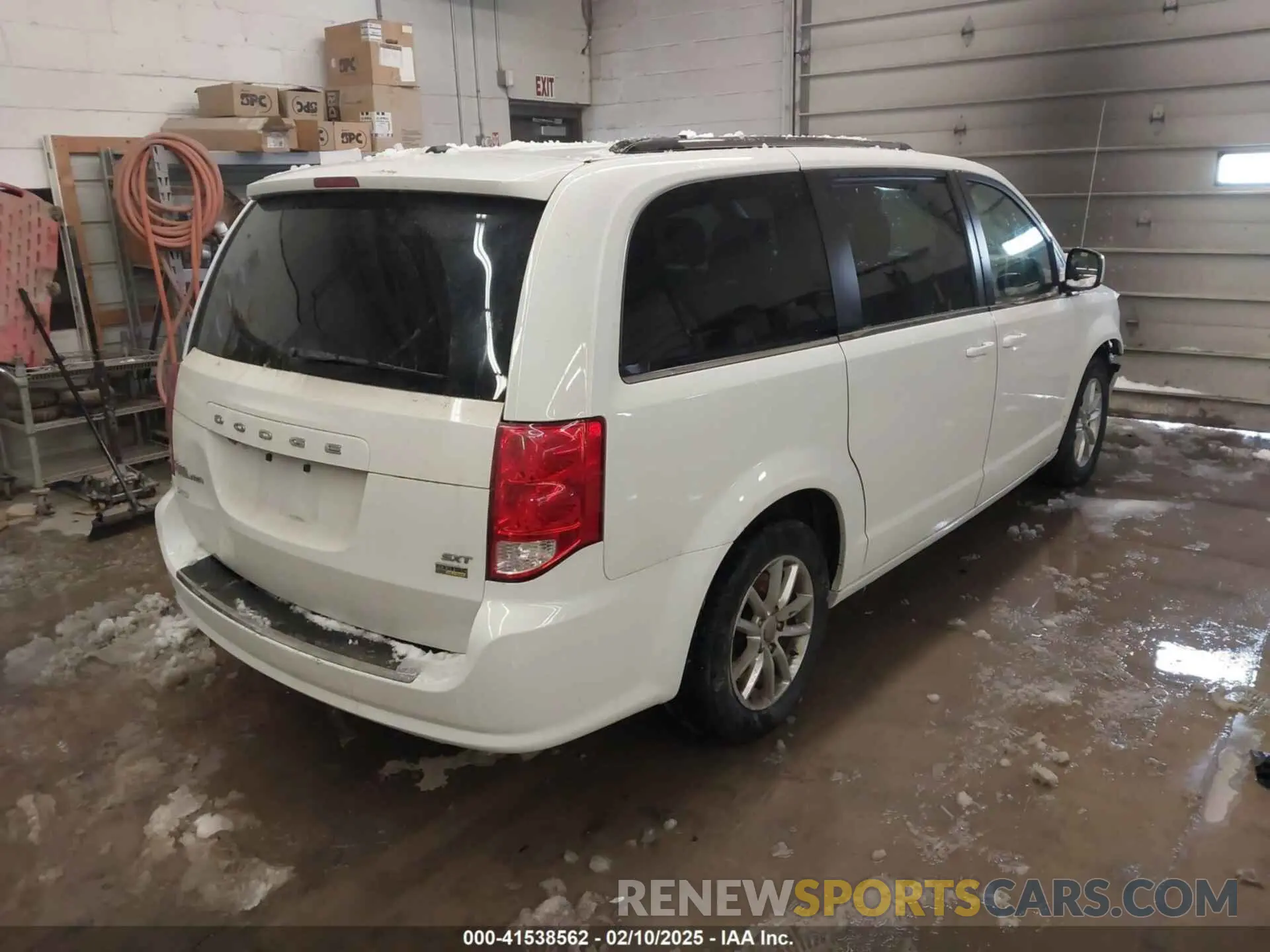 4 fotografías del automóvil dañado 2C4RDGCG9KR662455 DODGE GRAND CARAVAN 2019