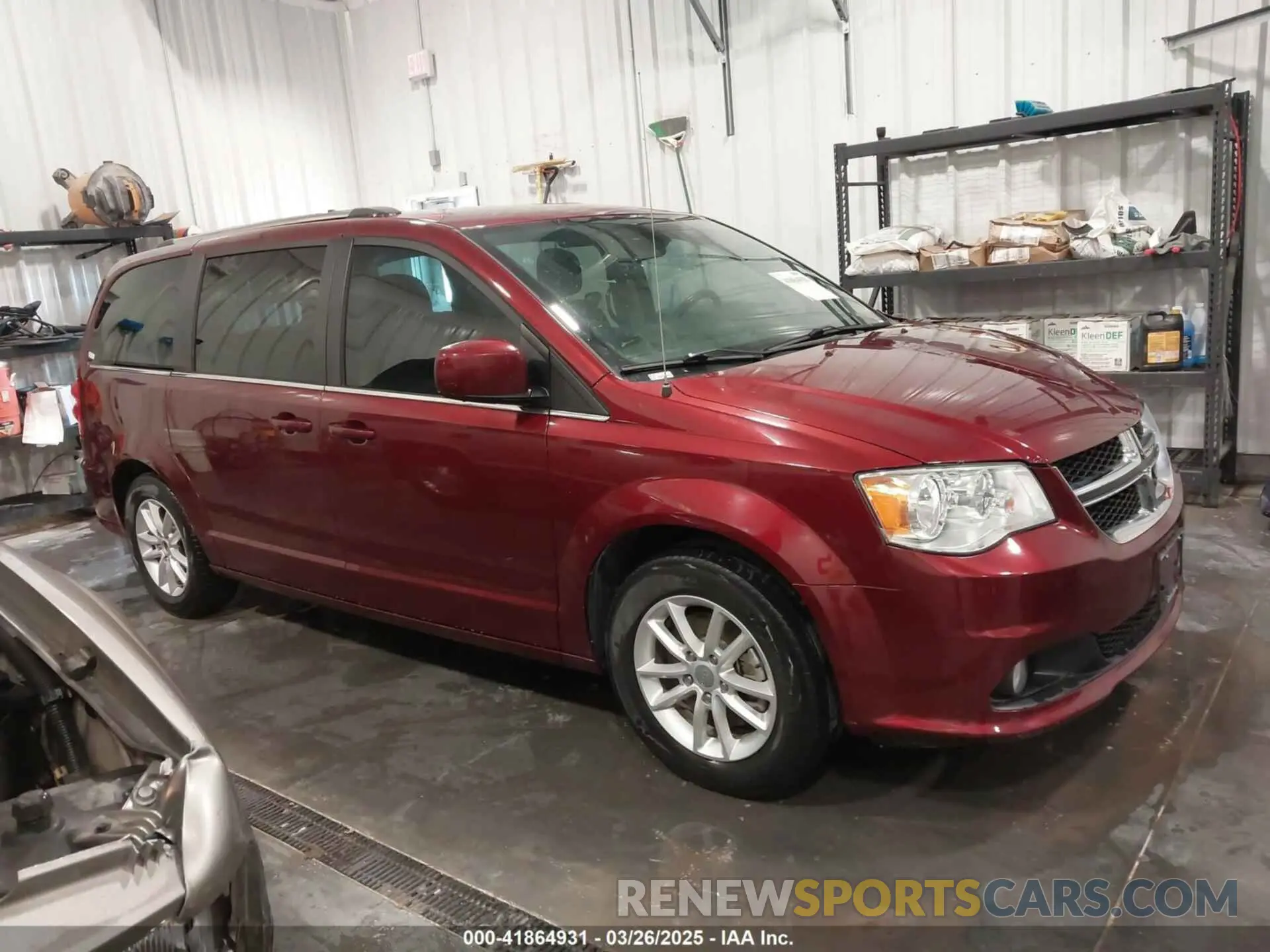 1 fotografías del automóvil dañado 2C4RDGCG9KR678235 DODGE GRAND CARAVAN 2019
