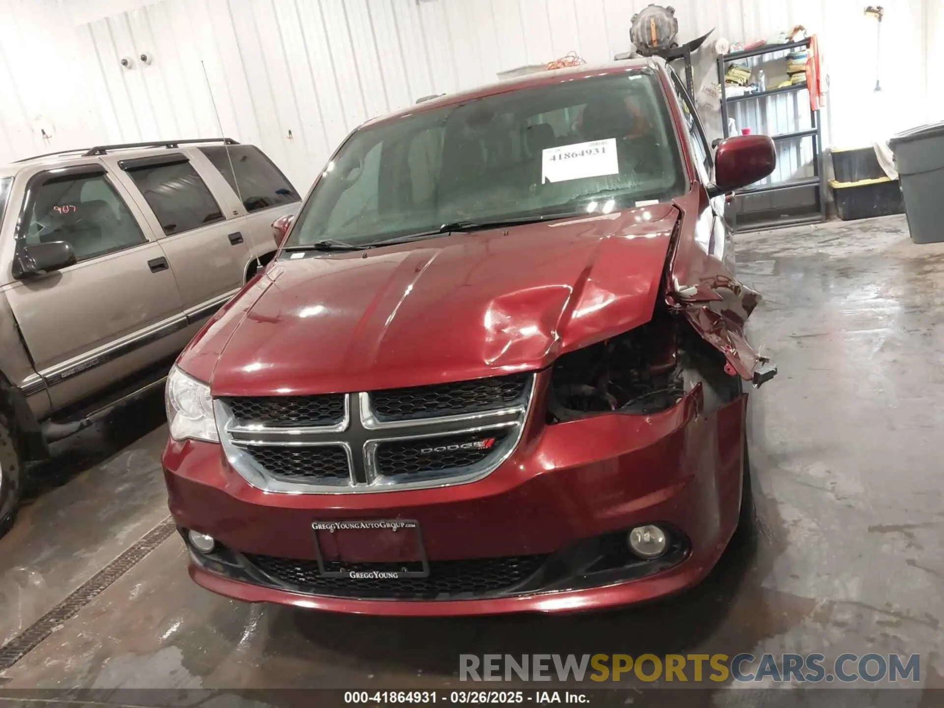 12 fotografías del automóvil dañado 2C4RDGCG9KR678235 DODGE GRAND CARAVAN 2019