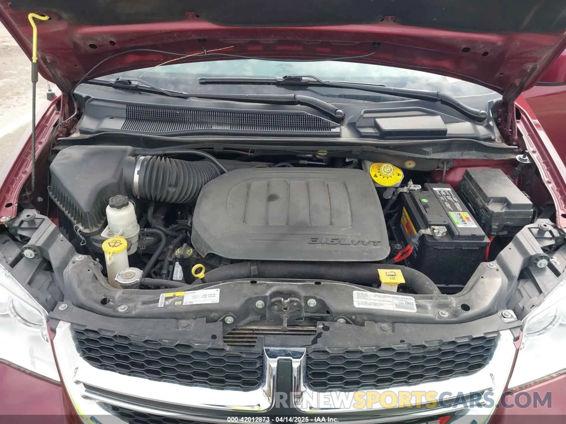 10 fotografías del automóvil dañado 2C4RDGCG9KR725182 DODGE GRAND CARAVAN 2019