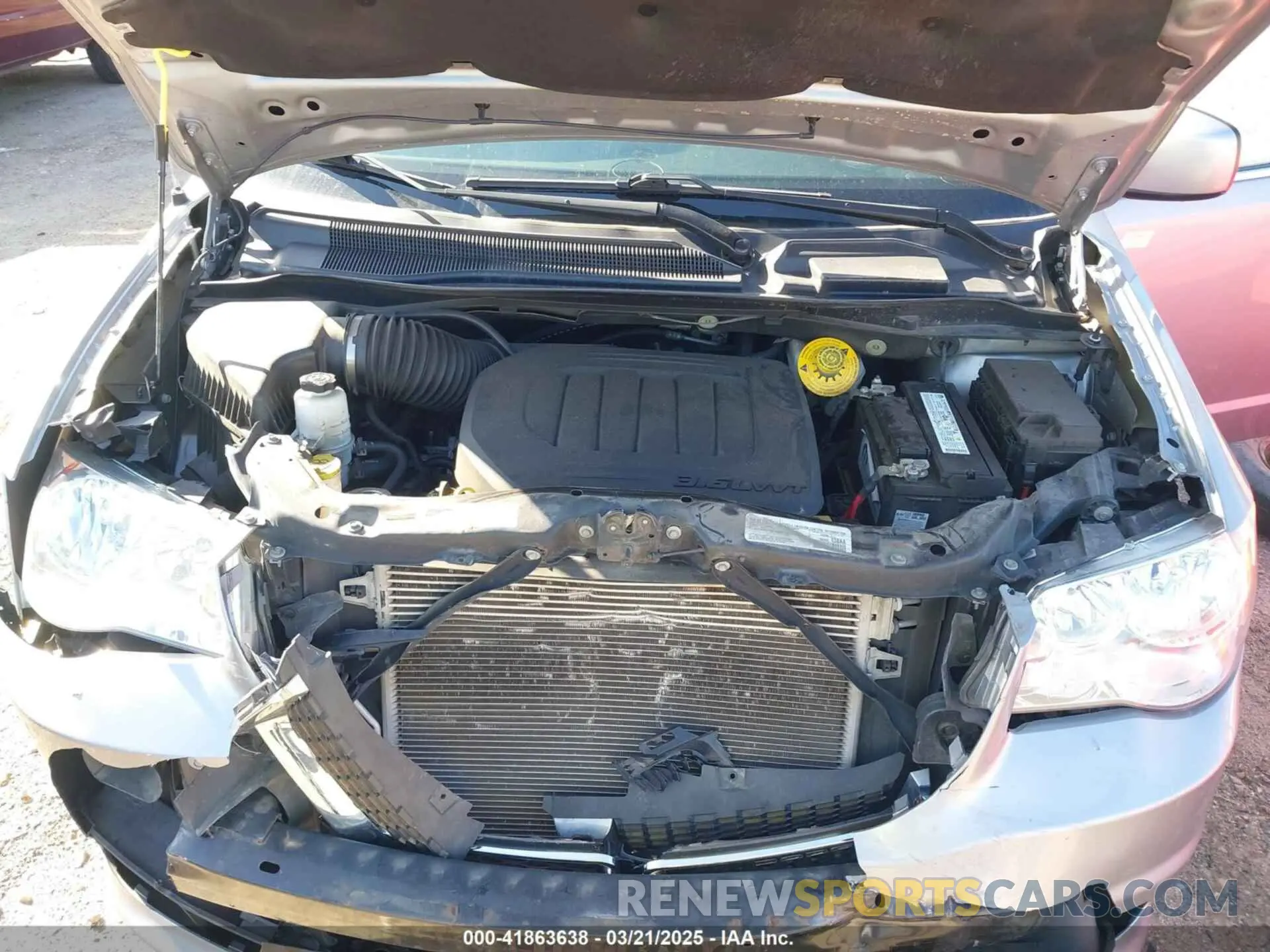 10 fotografías del automóvil dañado 2C4RDGCG9KR761325 DODGE GRAND CARAVAN 2019
