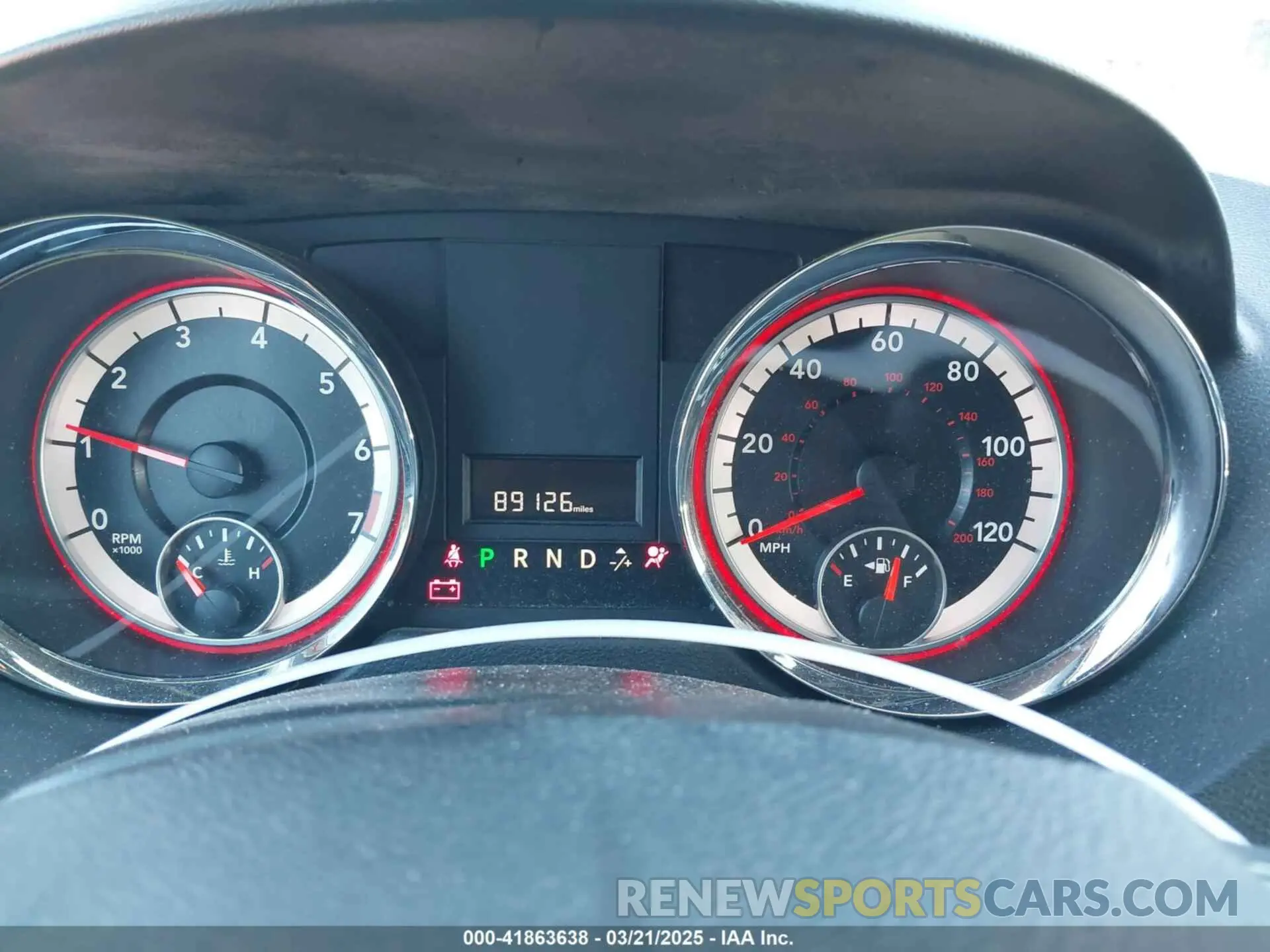 7 fotografías del automóvil dañado 2C4RDGCG9KR761325 DODGE GRAND CARAVAN 2019